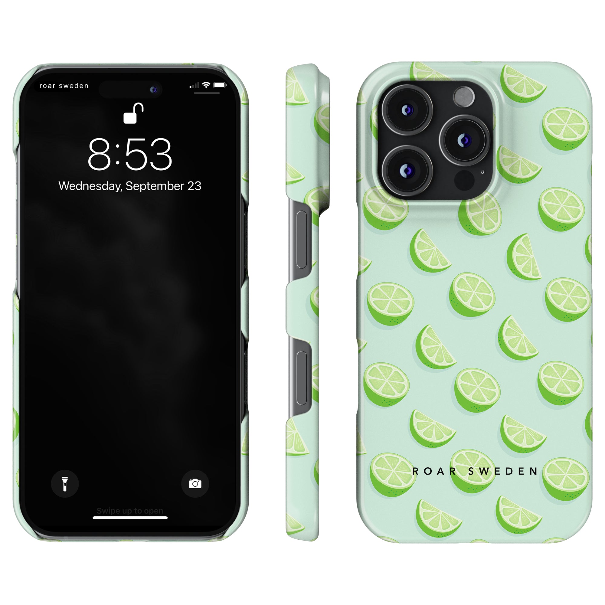 Slim mobilskal – Lime