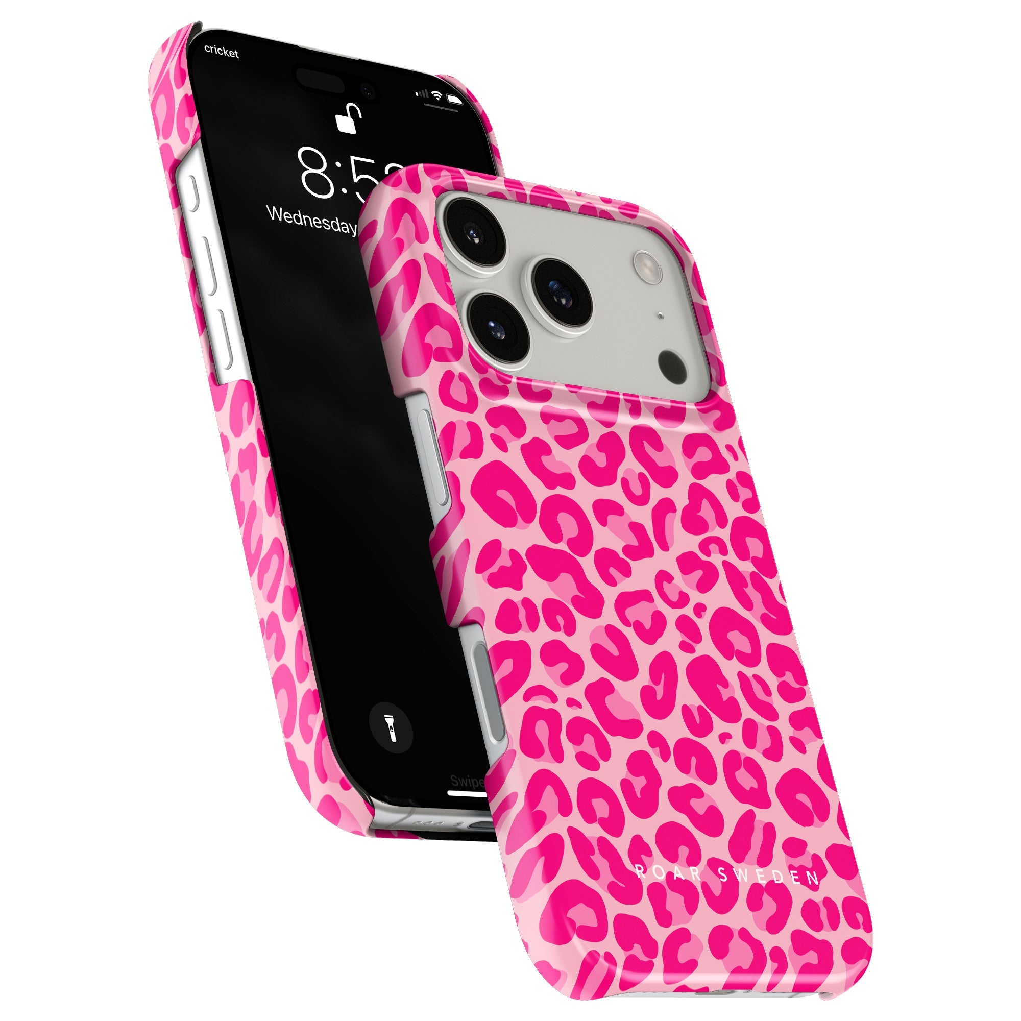 Lipstick Leopard - Slim case