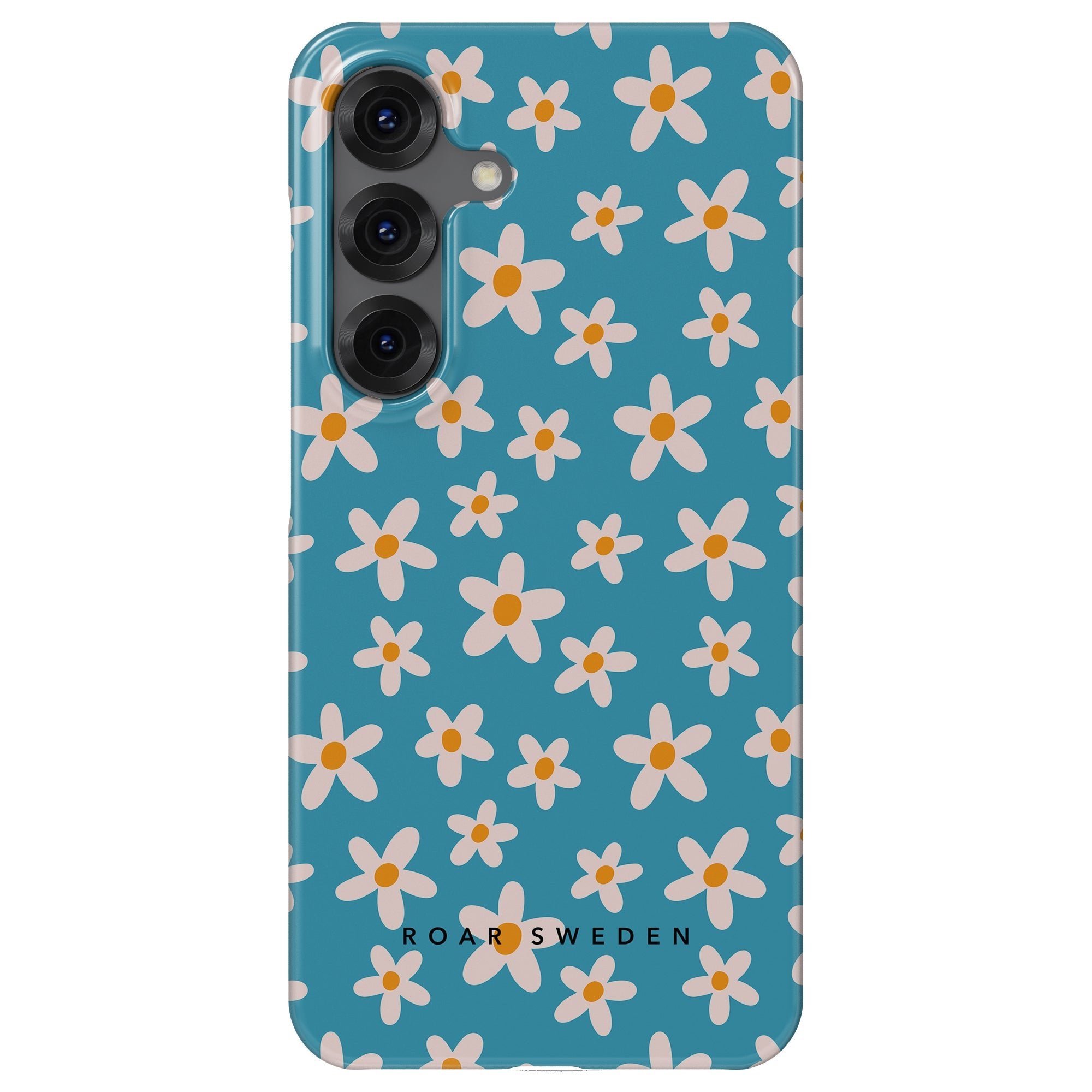 Slim mobilskal – Vårblomma Blå