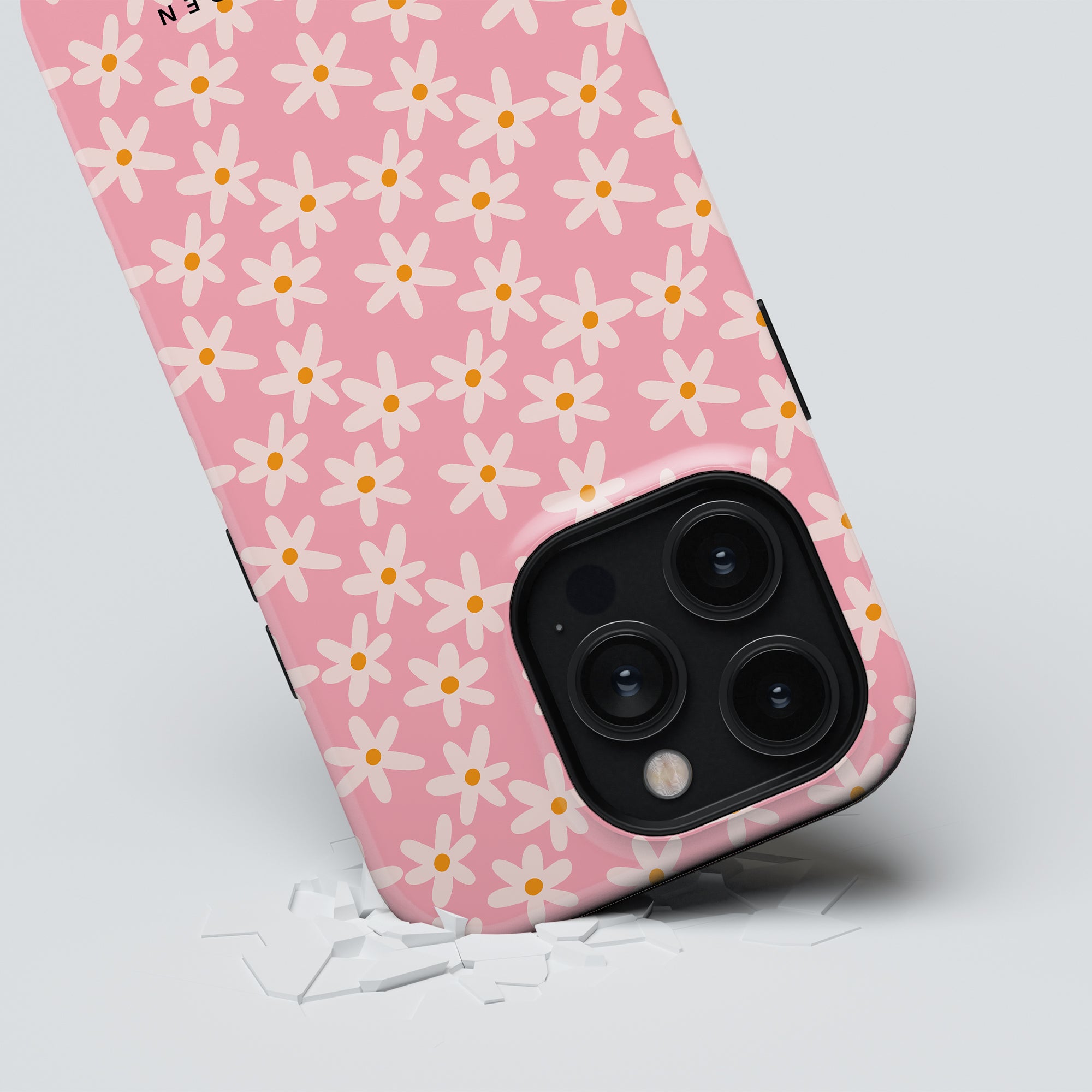 MagSafe mobilskal – Vårblomma Rosa