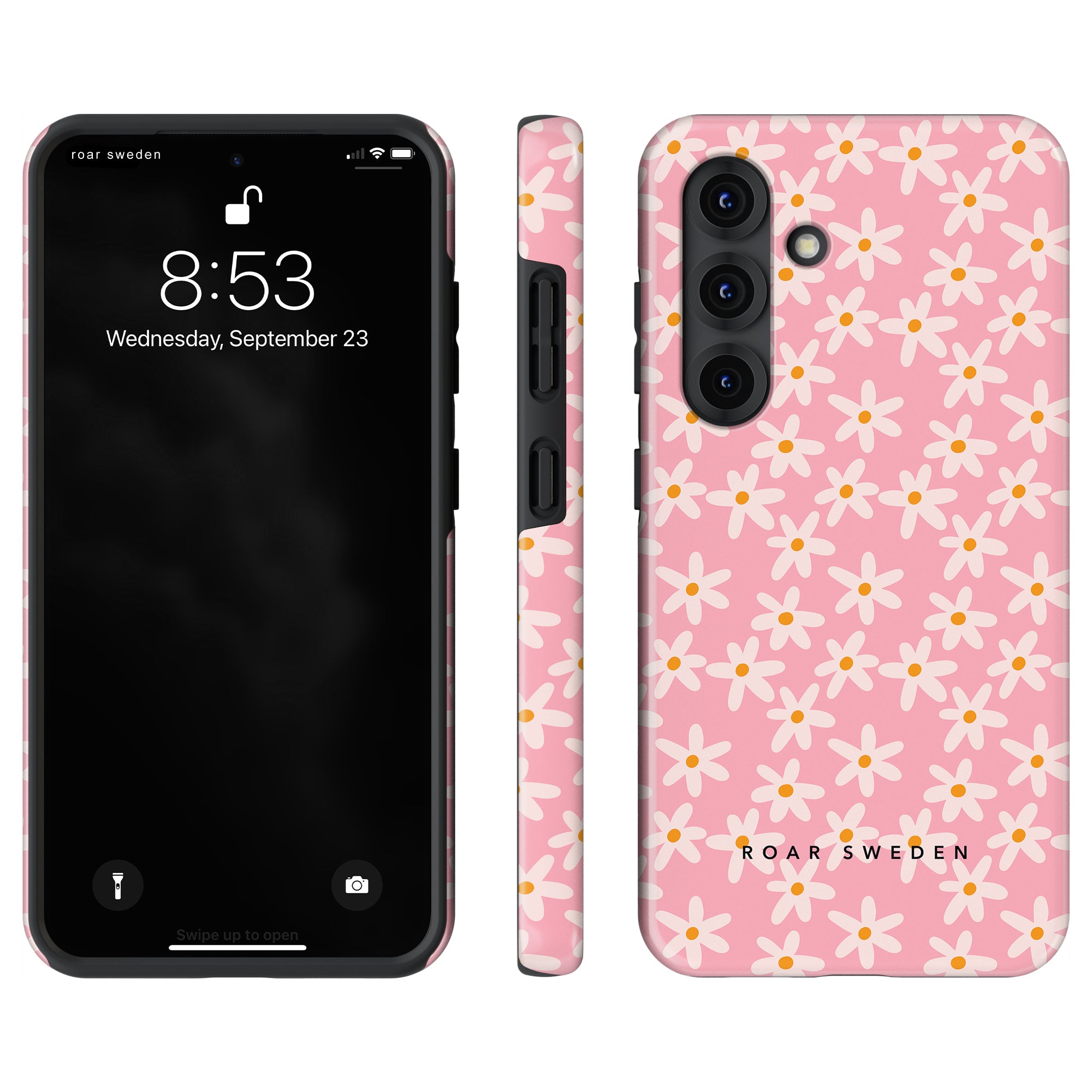 Tough mobilskal – Vårblomma Rosa