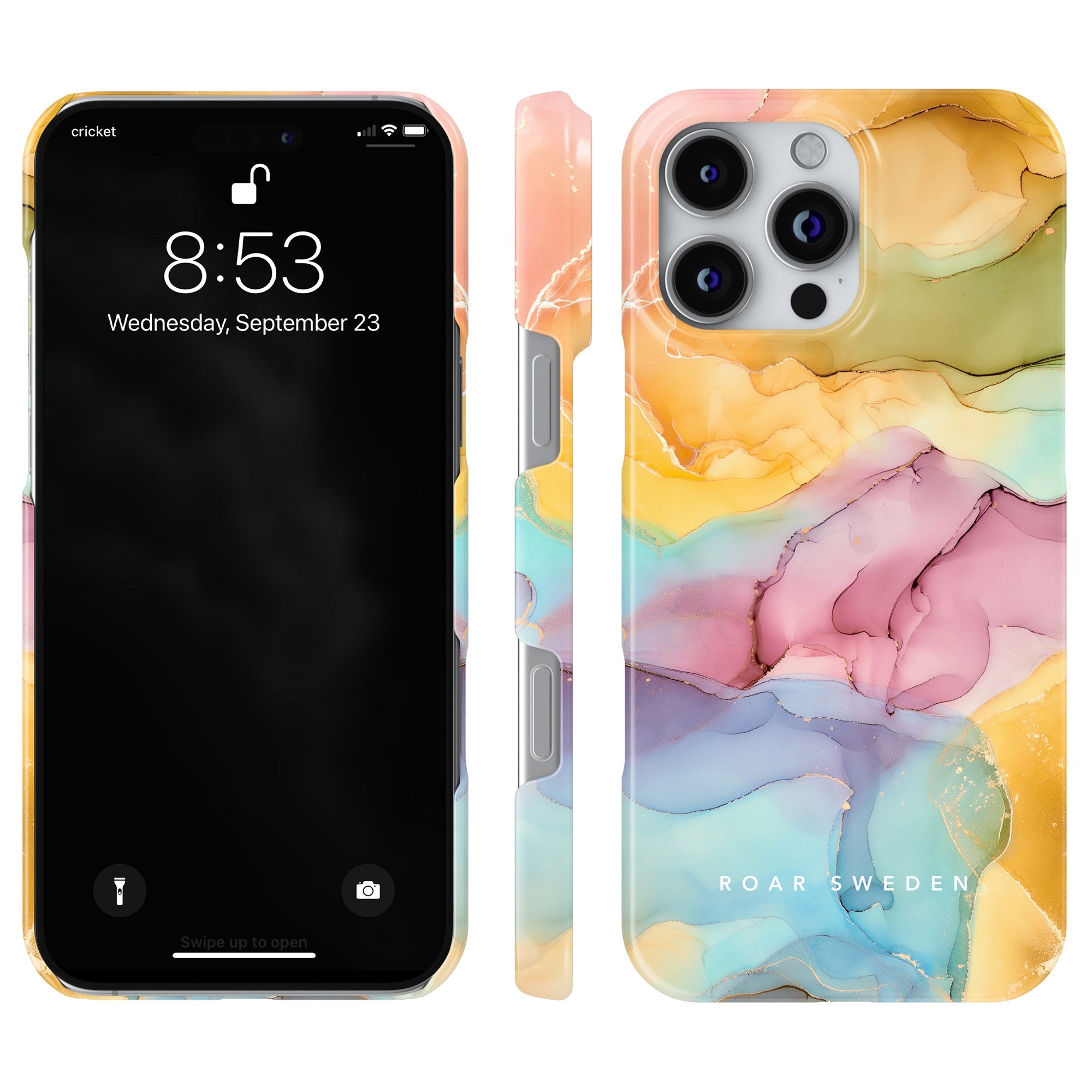 Slim mobilskal – Marble Sunset