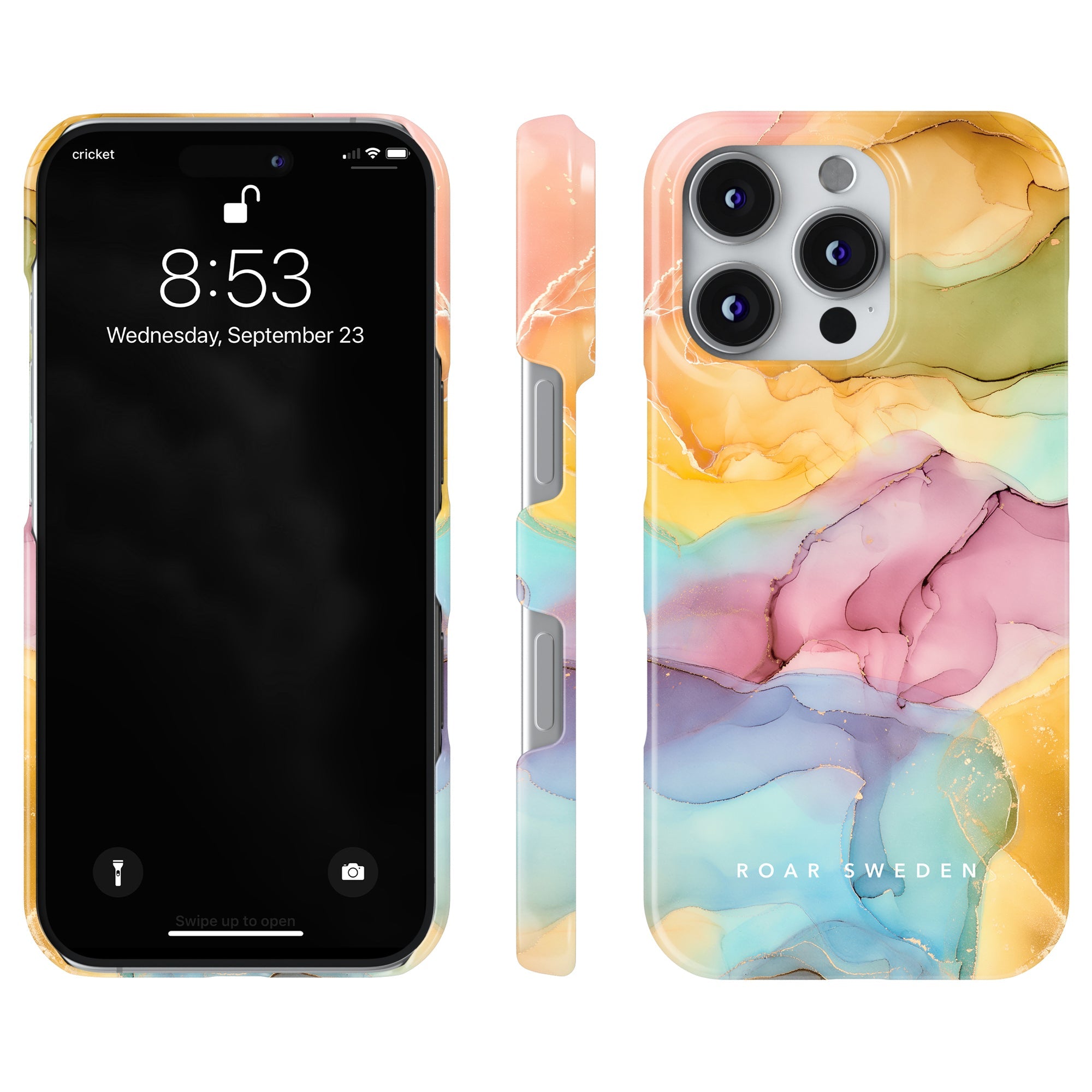 Slim mobilskal – Marble Sunset