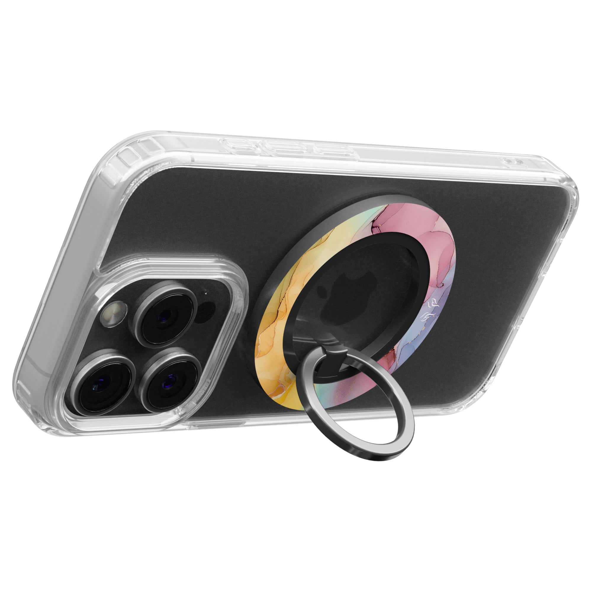 Marble Sunset - Magnetring – magnetring för mobil