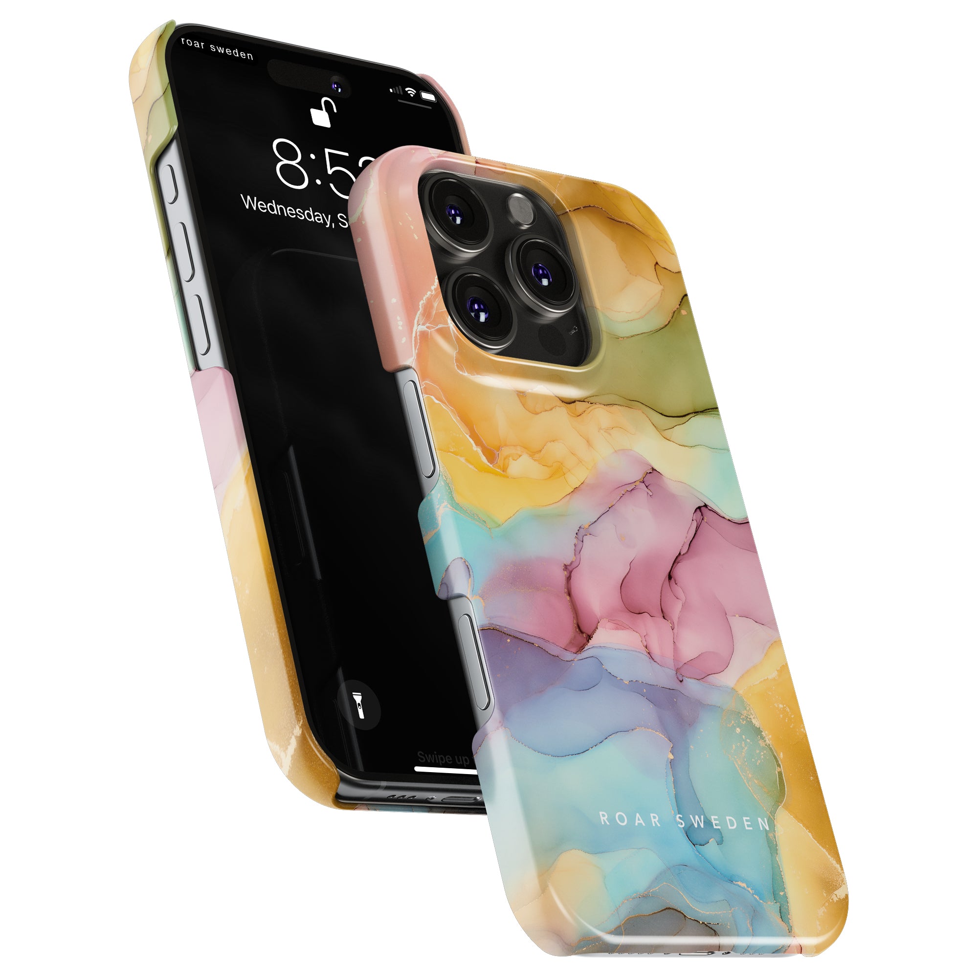 Slim mobilskal – Marble Sunset