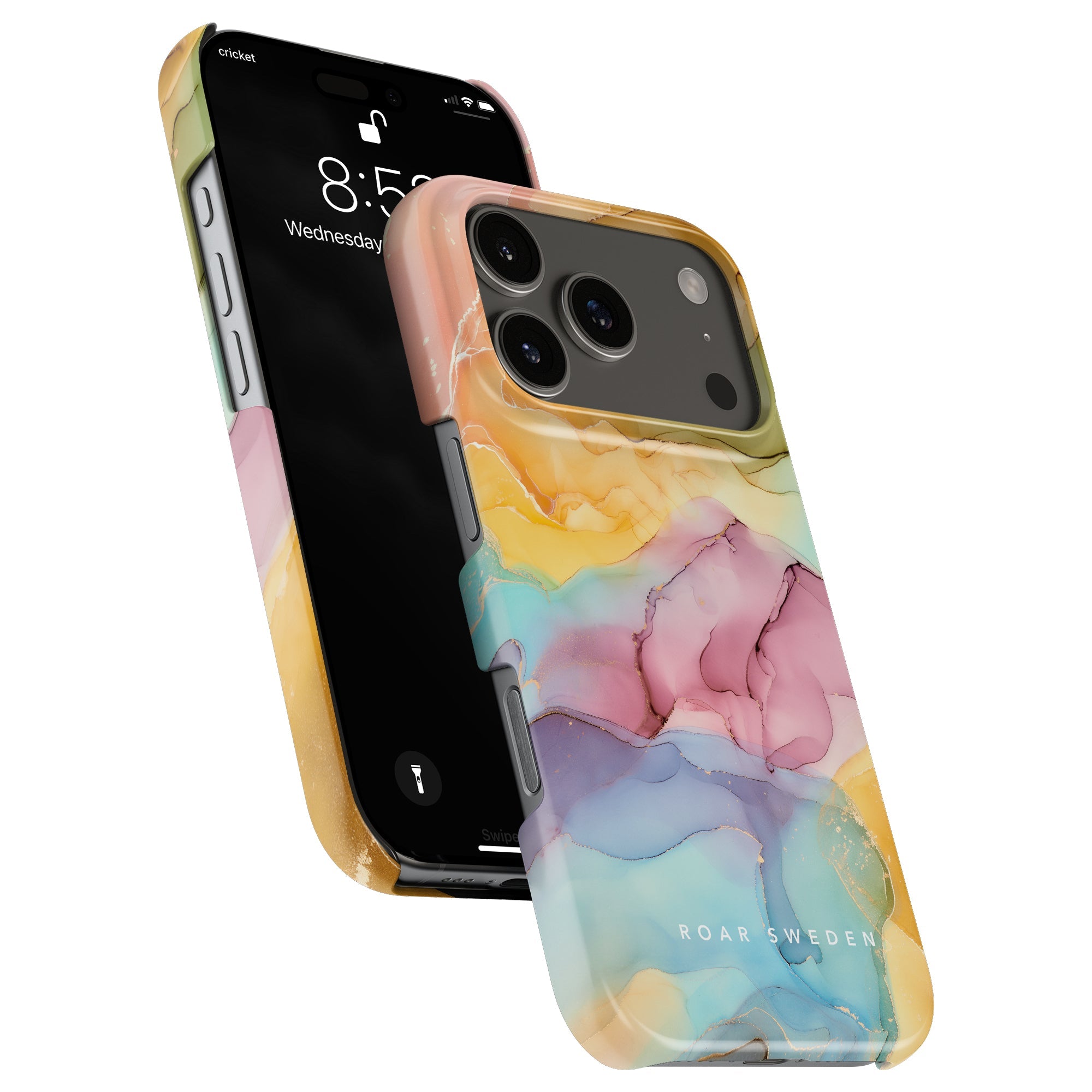 Slim mobilskal – Marble Sunset