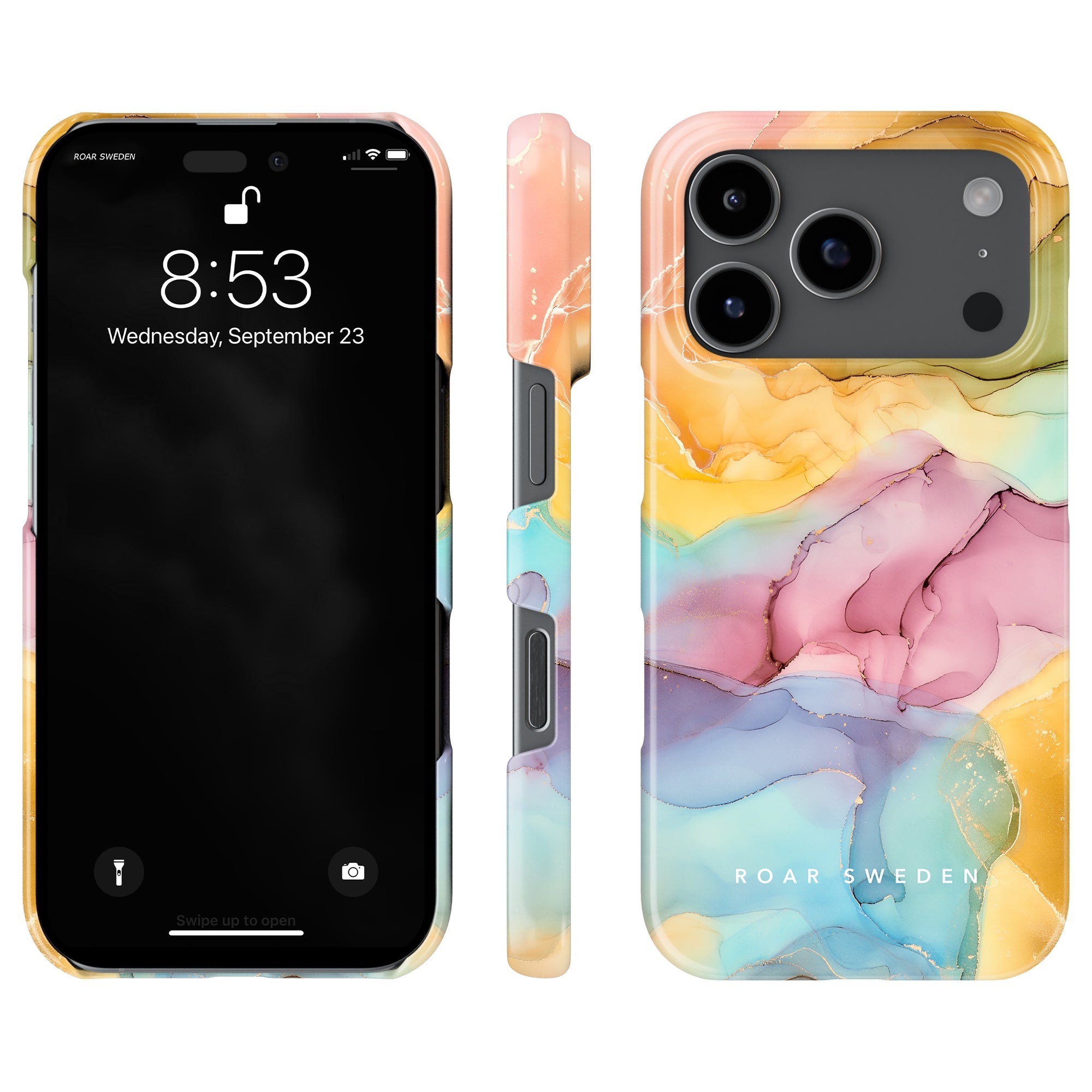 Slim mobilskal – Marble Sunset