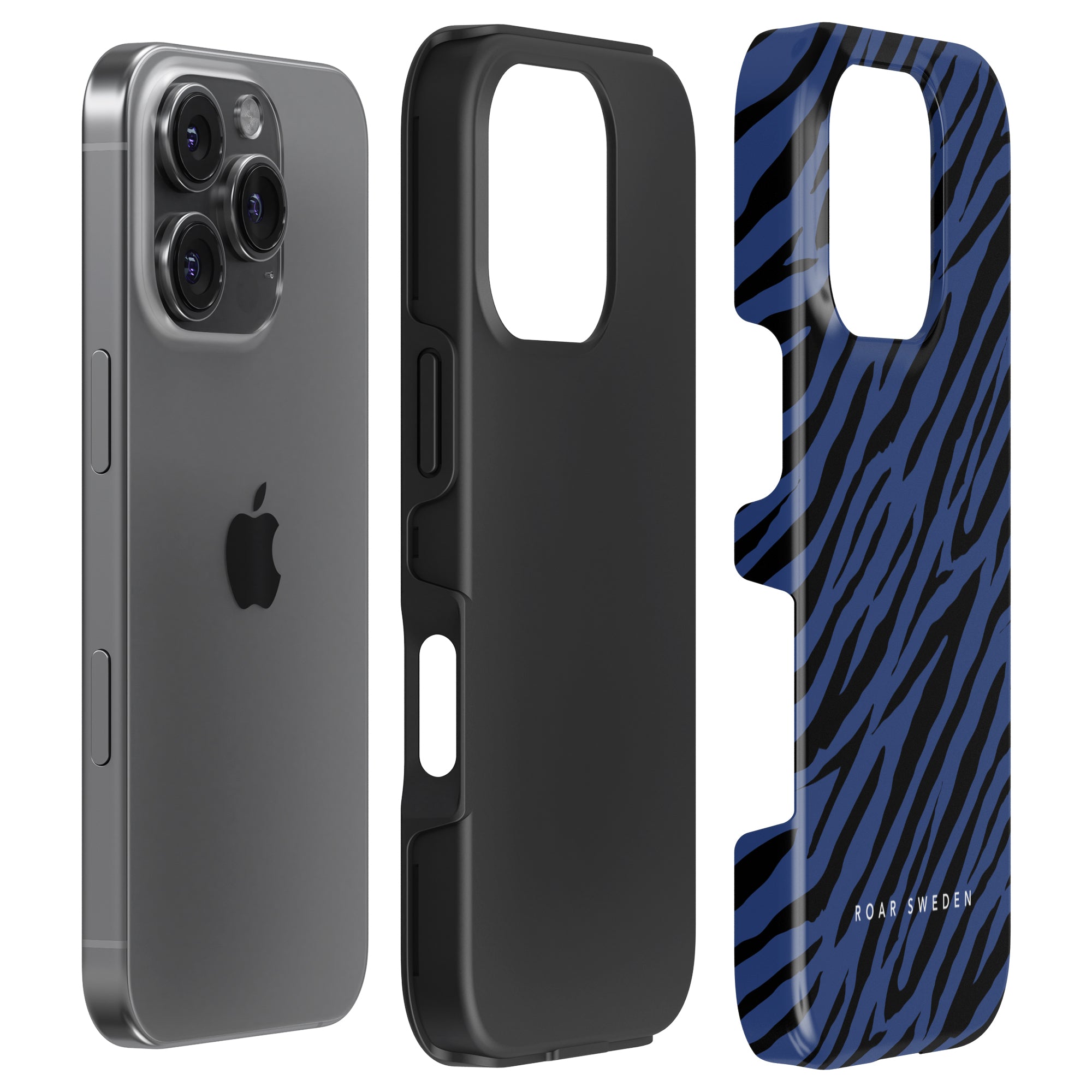 Mazarine Stripes - Tough Case - Roar Sweden