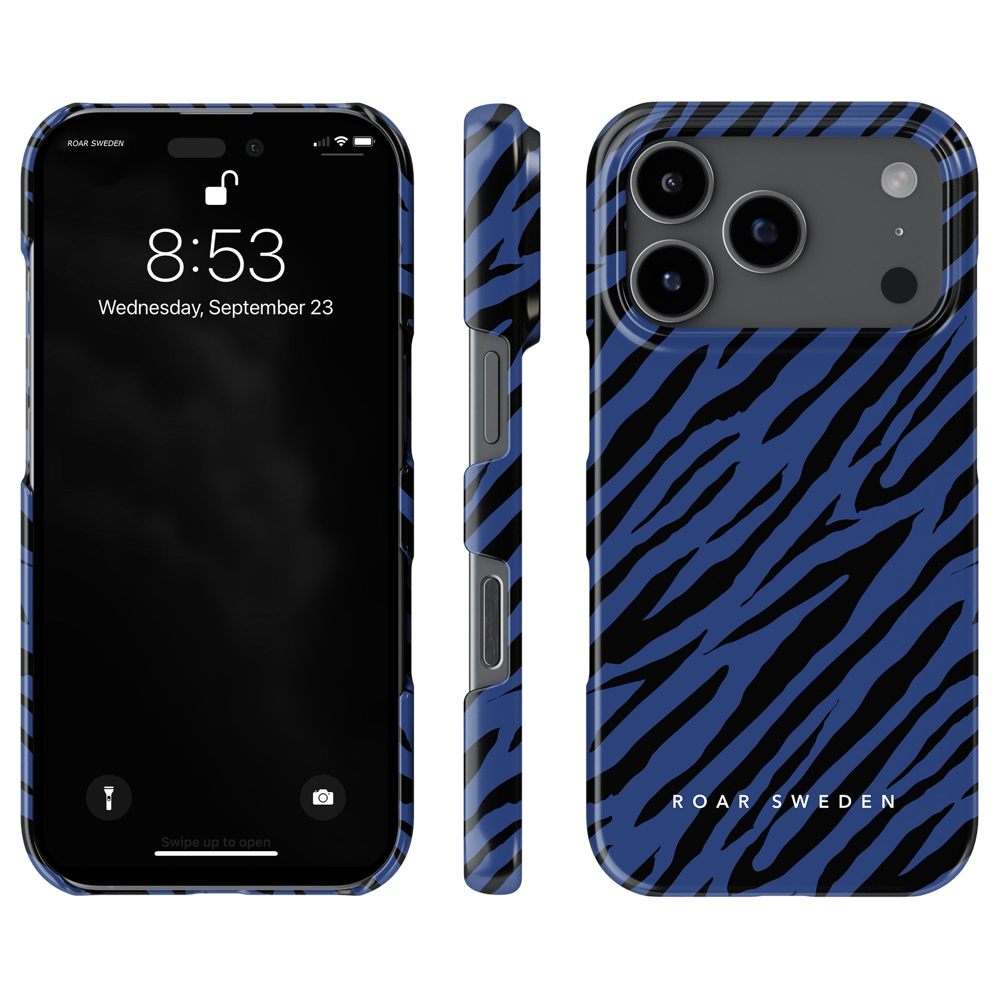 Mazarine Stripes - Slim case - Roar Sweden