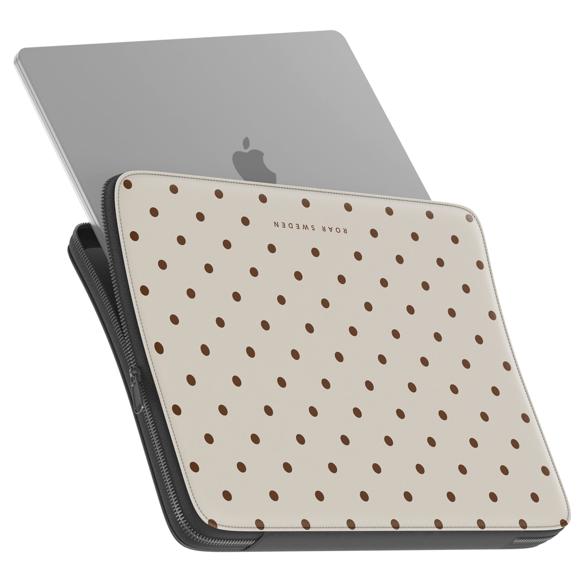 Mocha Dots - Laptopfodral - Roar Sweden