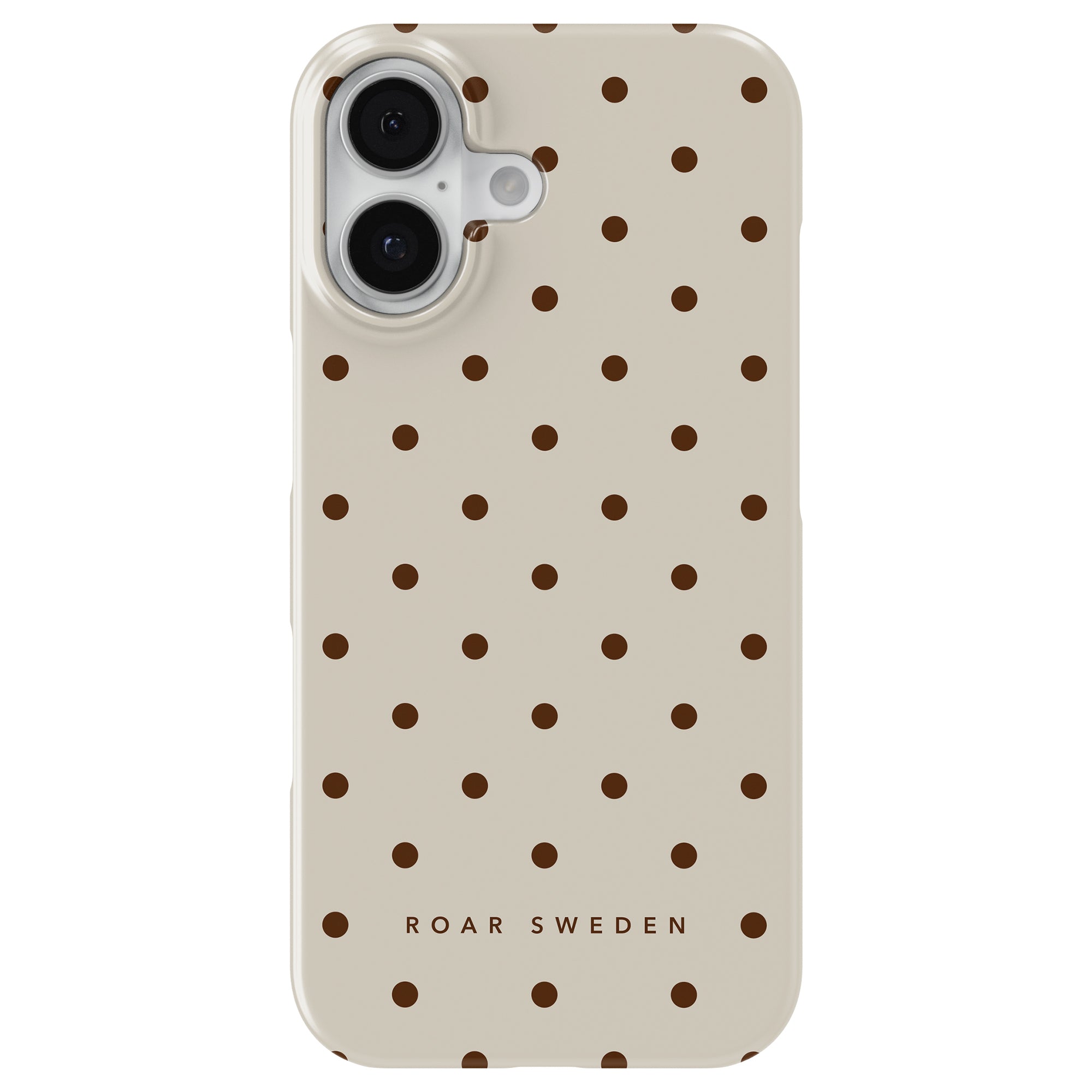 Mocha Dots - Slim case - Roar Sweden