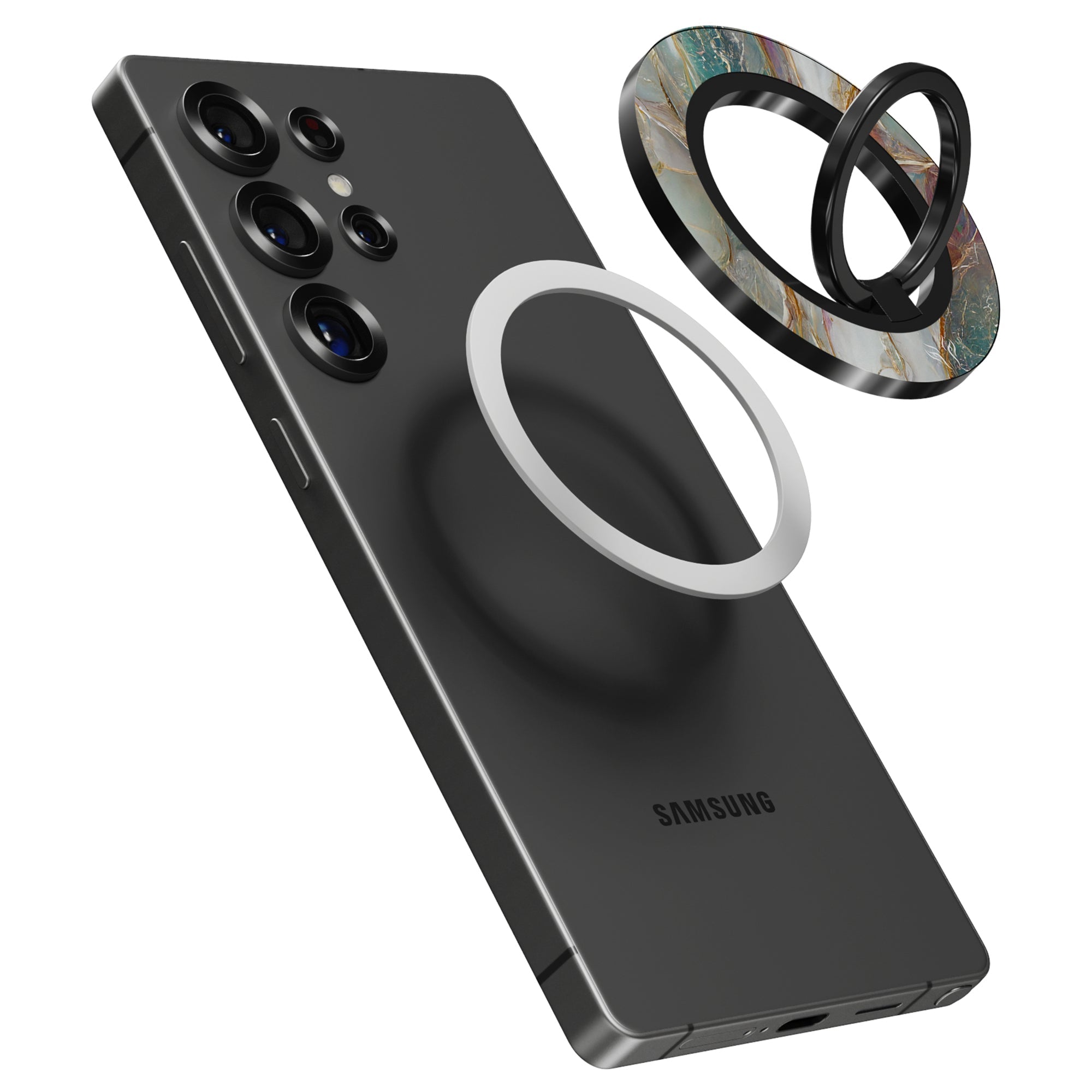 Mother of Pearl - Magnetring – magnetring för mobil