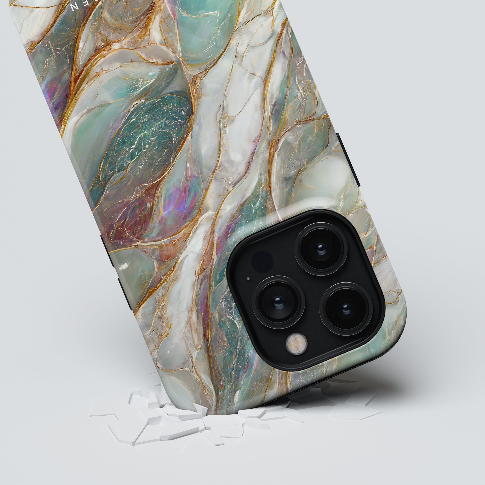 MagSafe mobilskal – Mother of Pearl