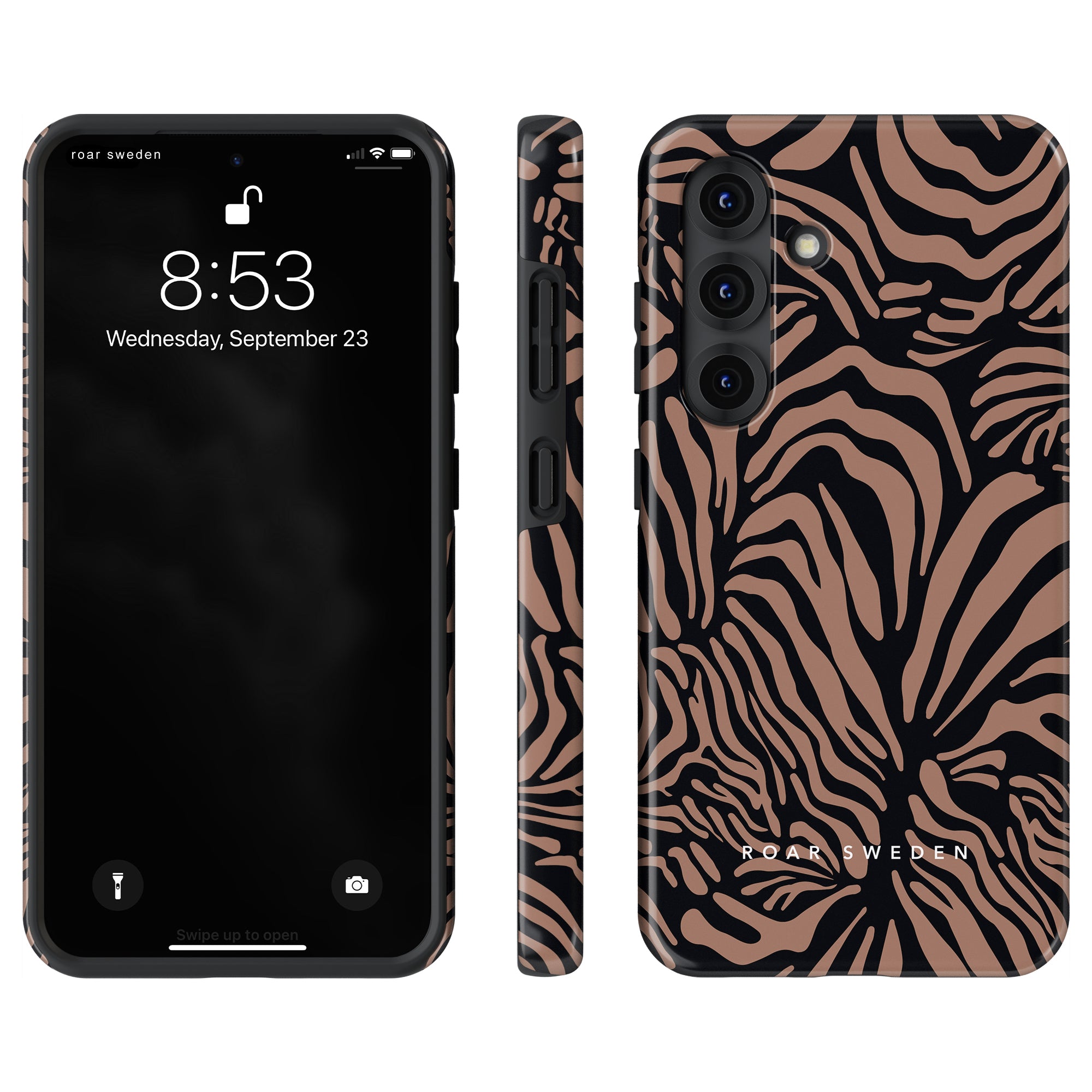 Tough mobilskal – Mousse Stripes