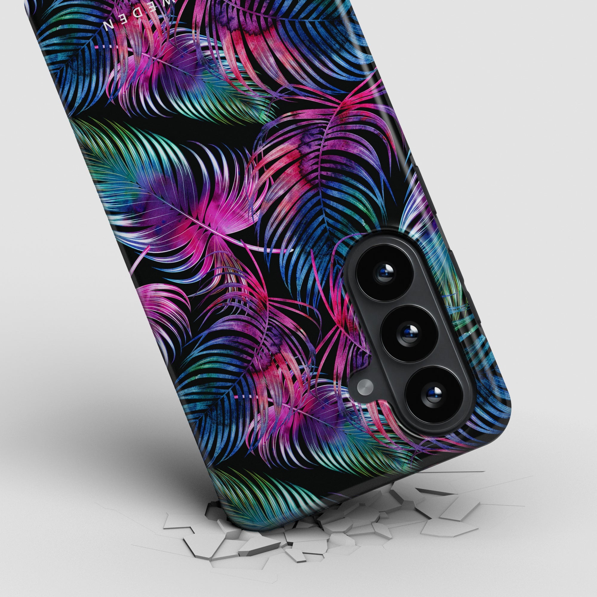 Tough mobilskal – Neon Fern
