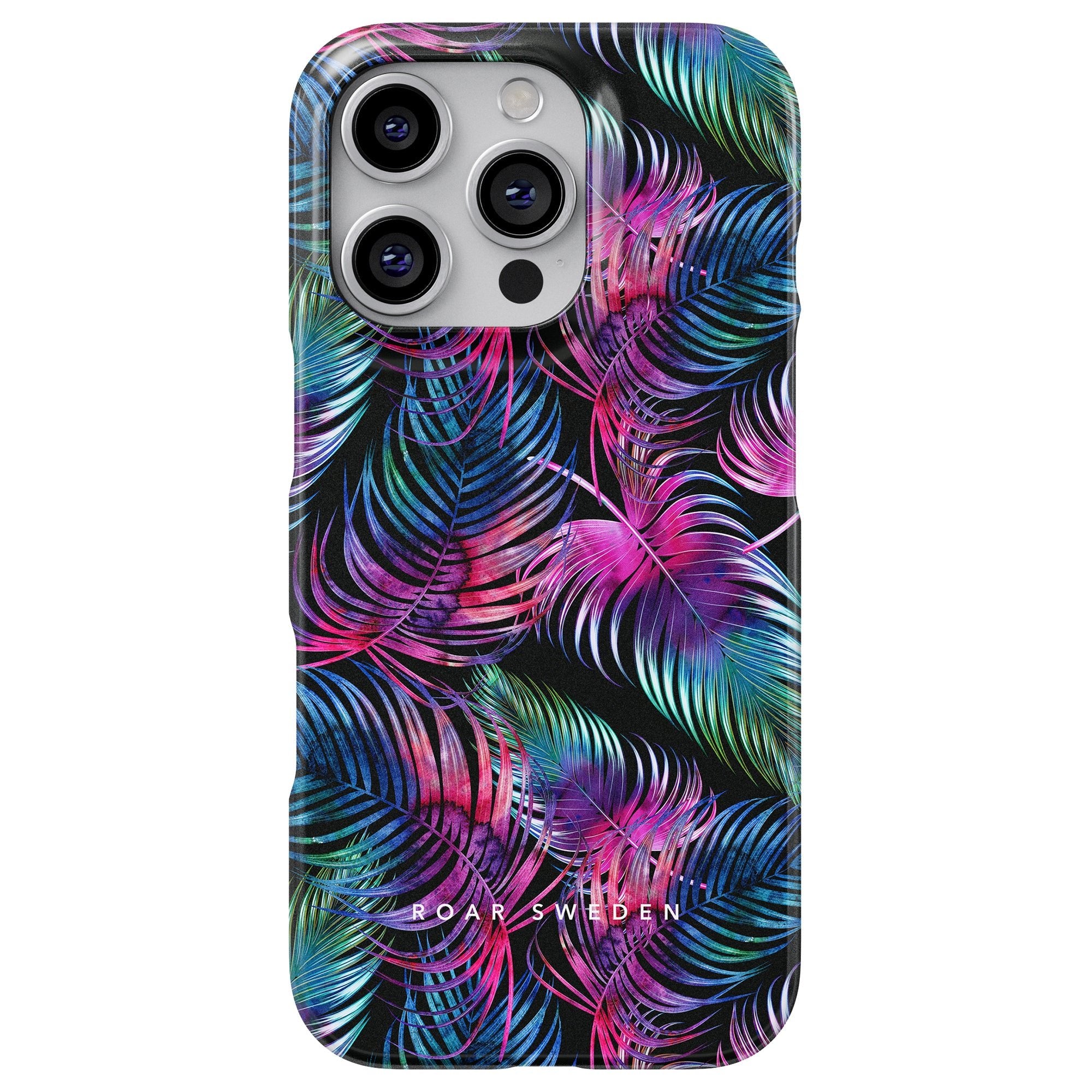 Slim mobilskal – Neon Fern