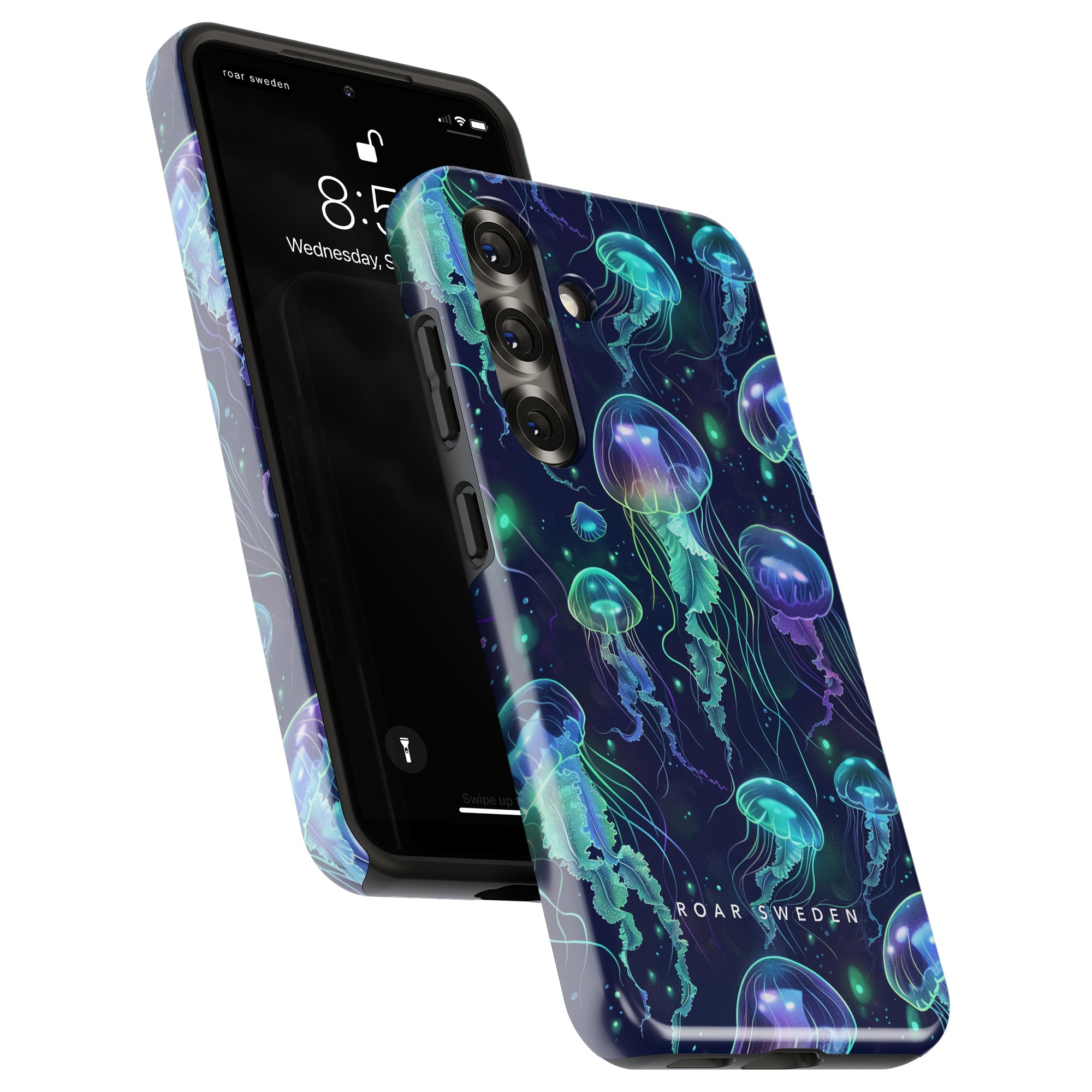 Tough mobilskal – Neon Jellyfish