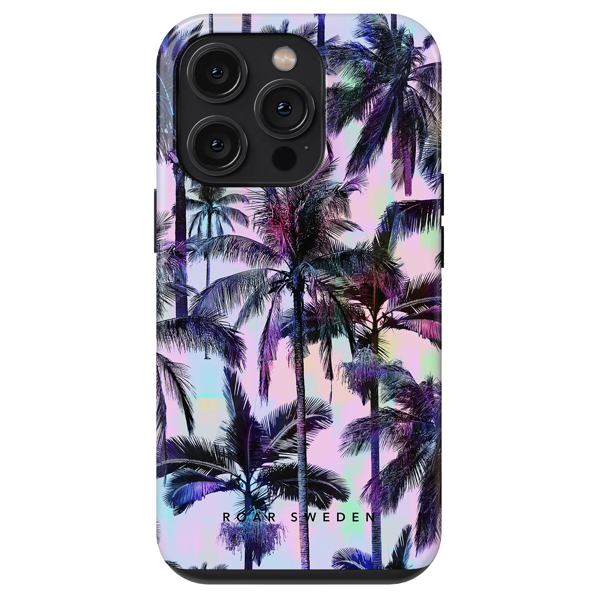 Ett elegant telefonfodral med palmer som ger skydd med Neon Palms - Tough Case.