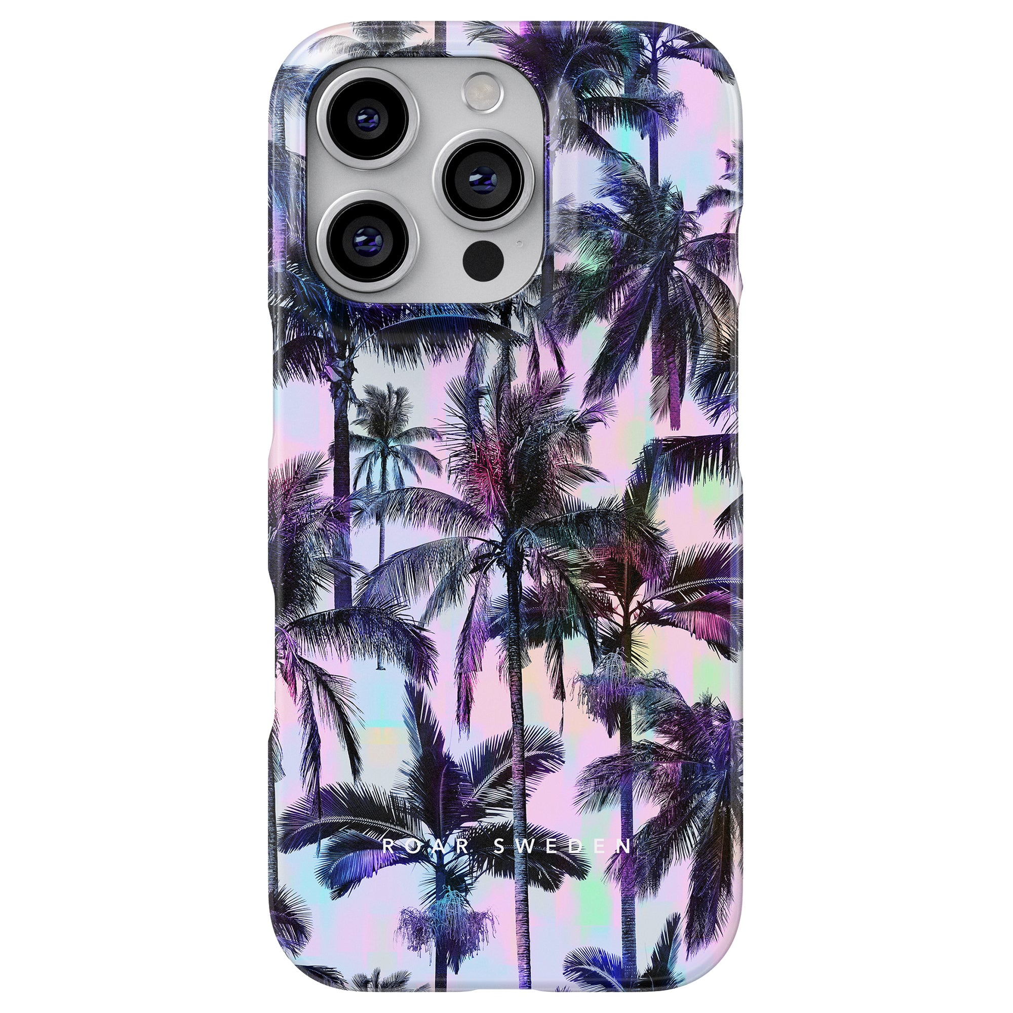 Slim mobilskal – Neon Palms
