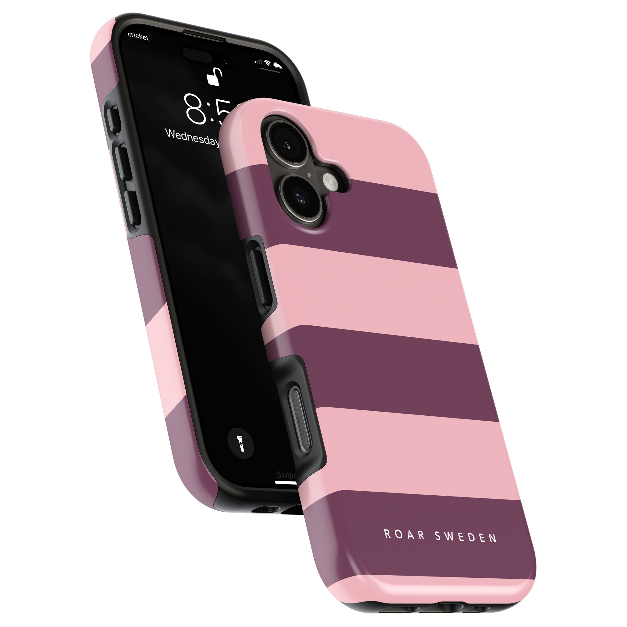 Orchid Stripes - Tough Case - Roar Sweden