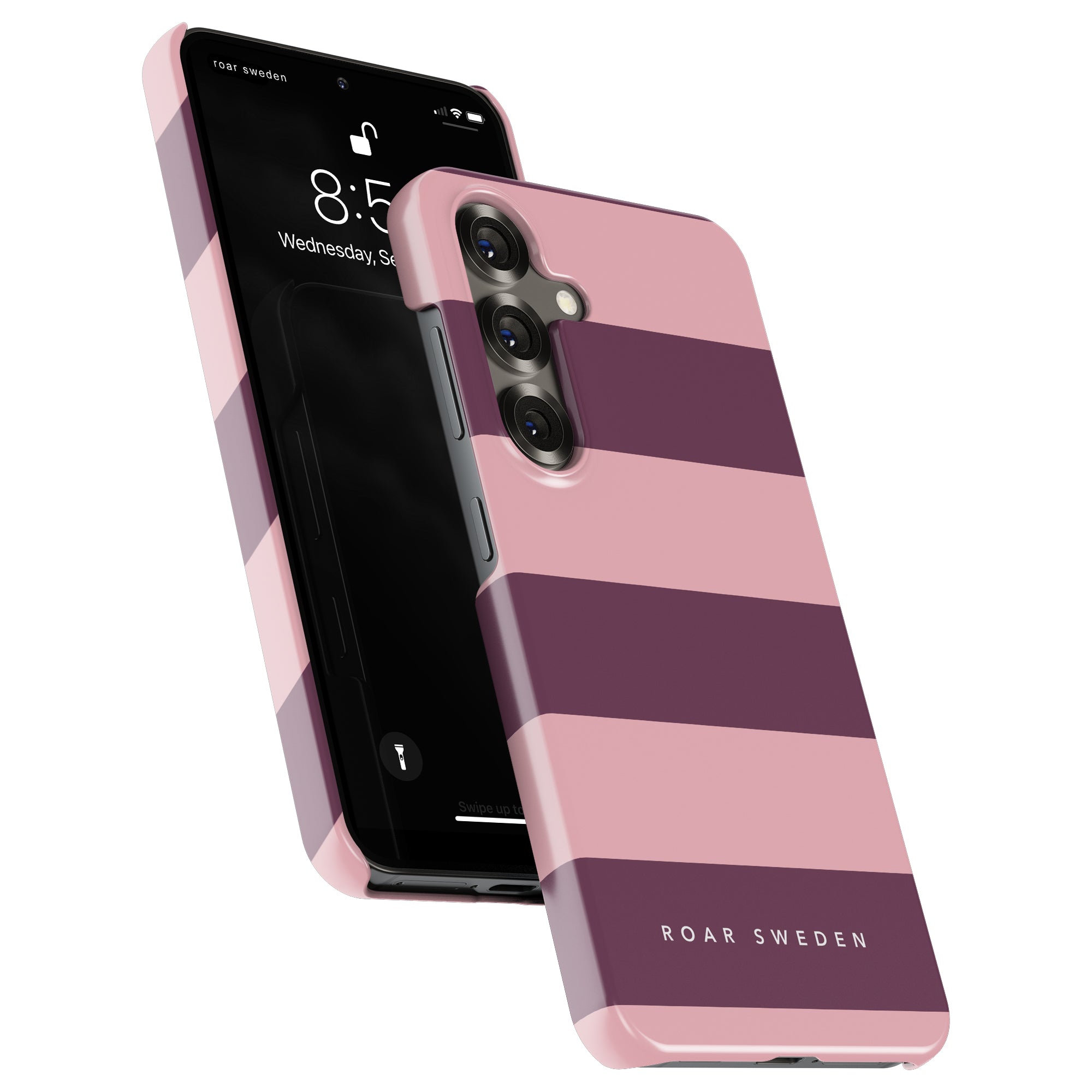 Orchid Stripes - Slim case - Roar Sweden