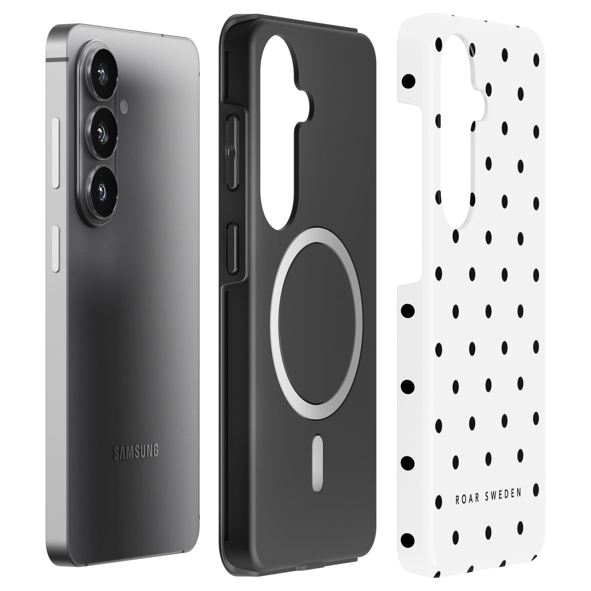 Panda Dots - Magnetic Tough Phone Case - Roar Sweden
