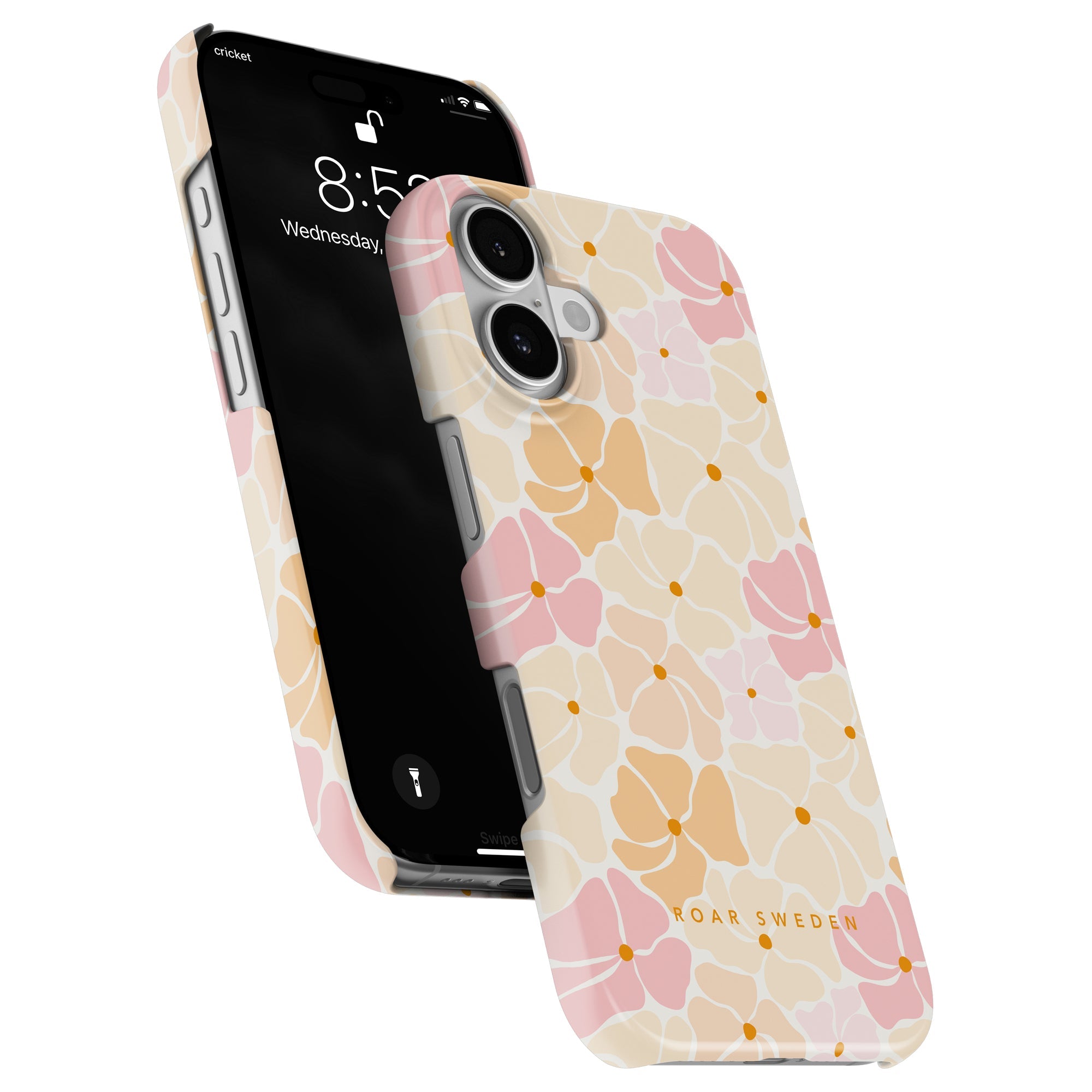 Slim mobilskal – Pastel Flora