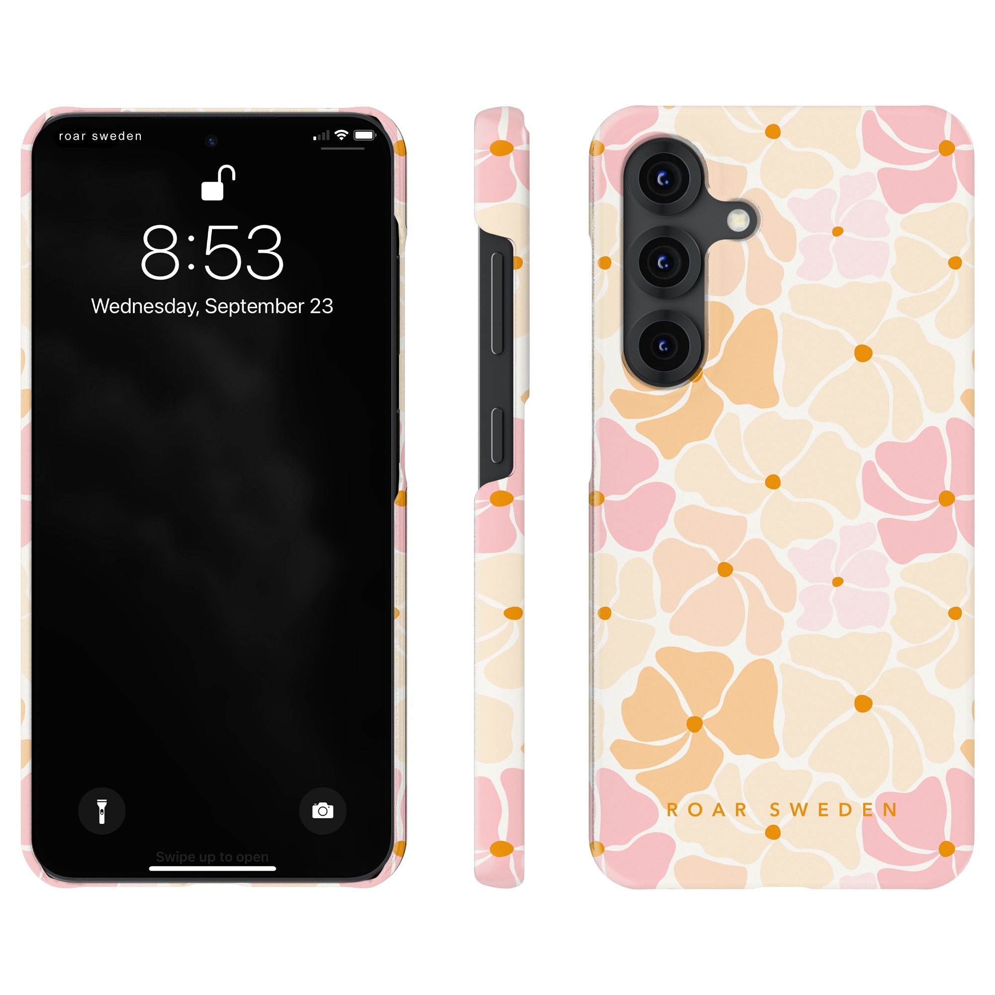 Slim mobilskal – Pastel Flora