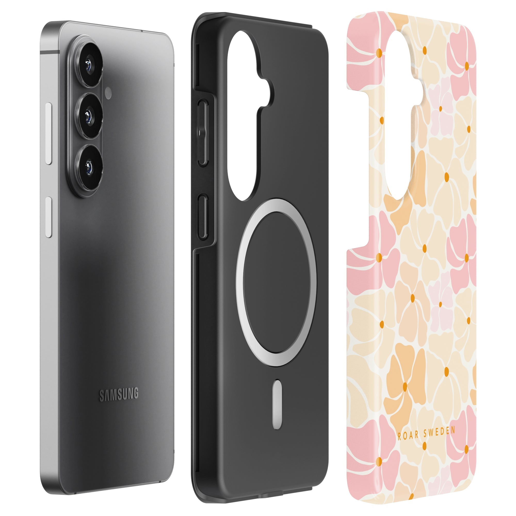 Pastel Flora - Magnetic Tough Phone Case - Roar Sweden