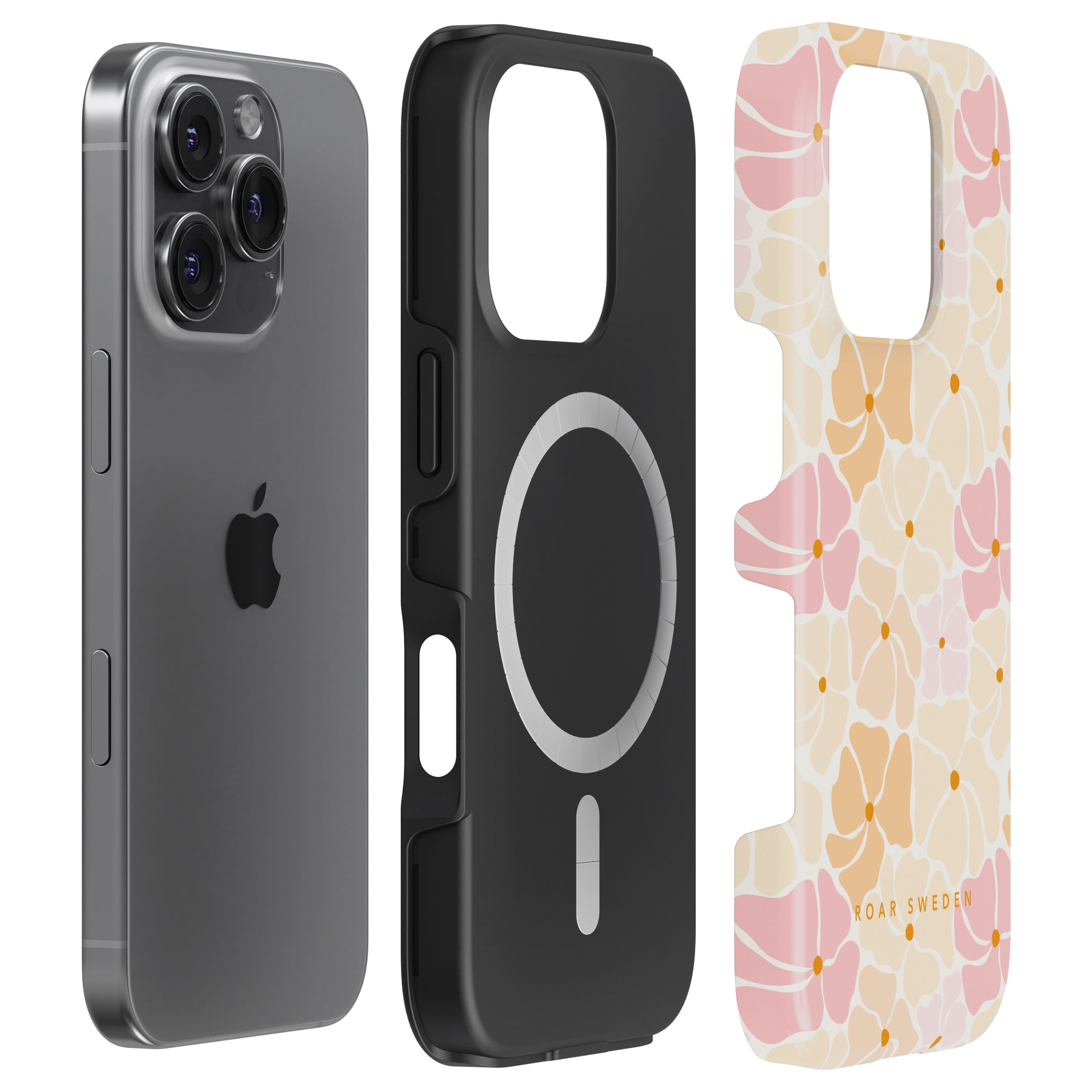 MagSafe mobilskal – Pastel Flora