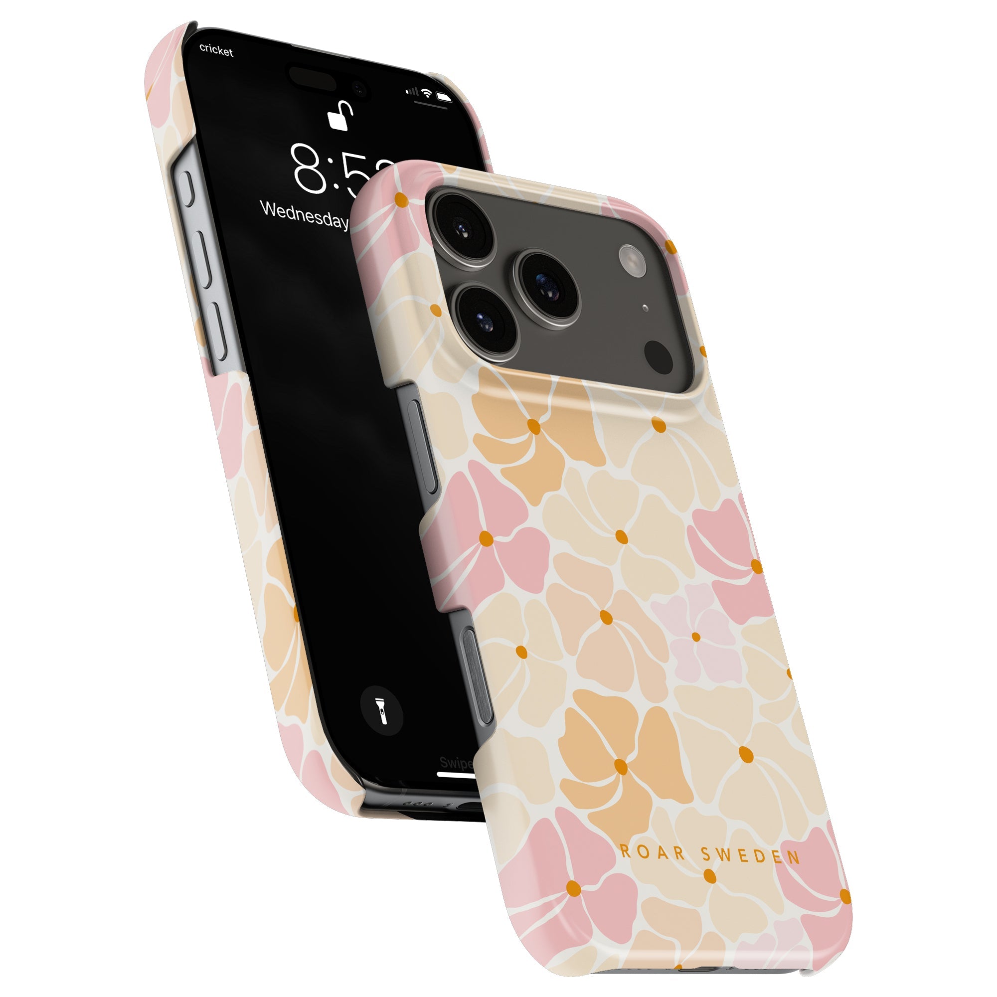 Slim mobilskal – Pastel Flora