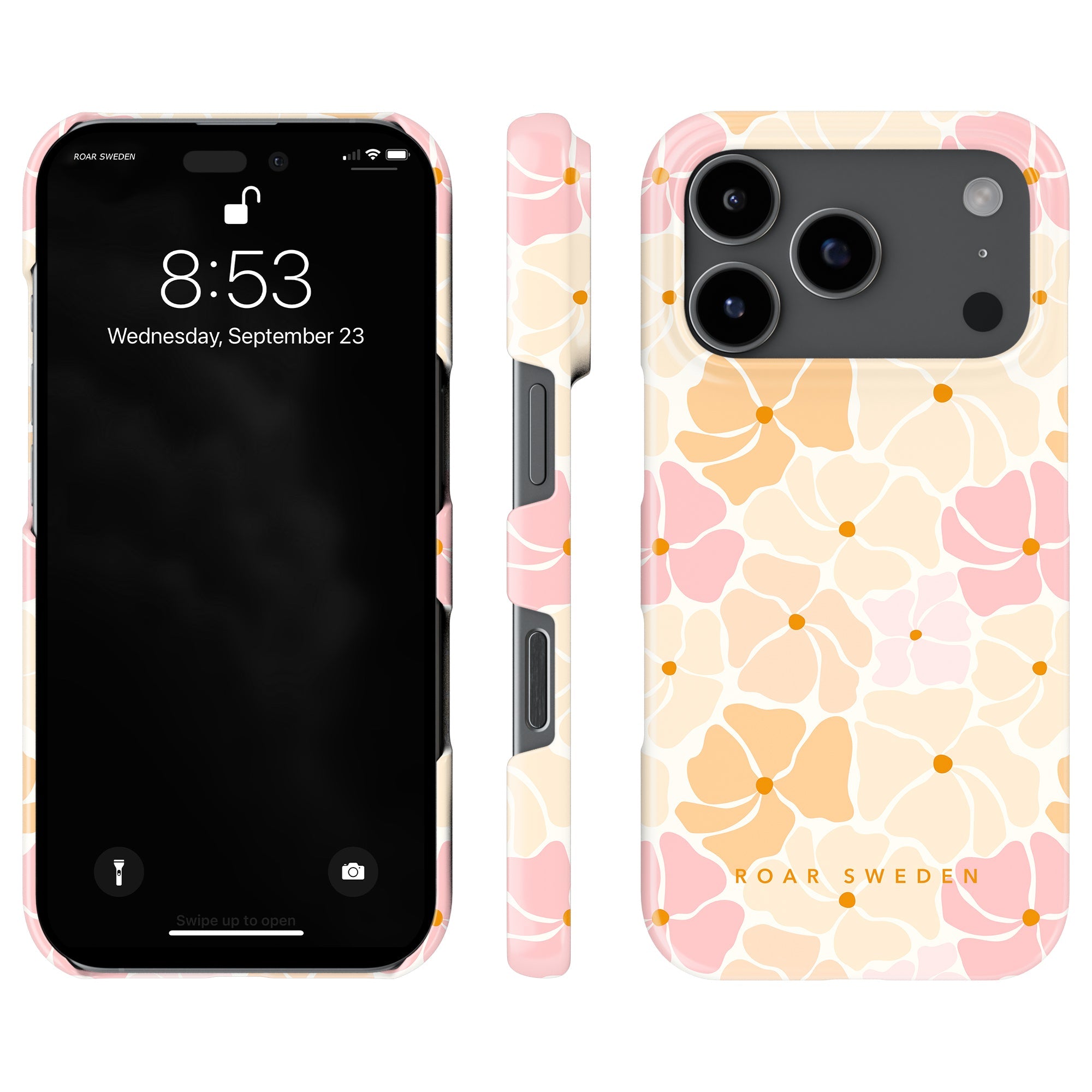 Slim mobilskal – Pastel Flora