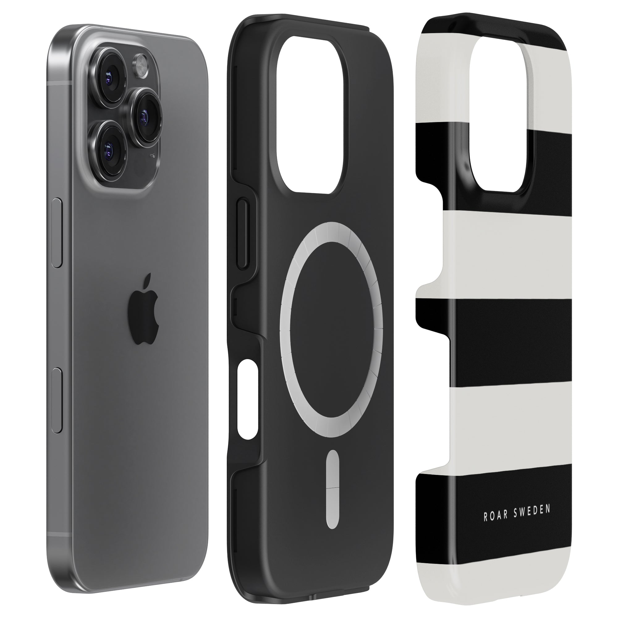 Penguin Stripes - Magsafe Tough Case - Roar Sweden