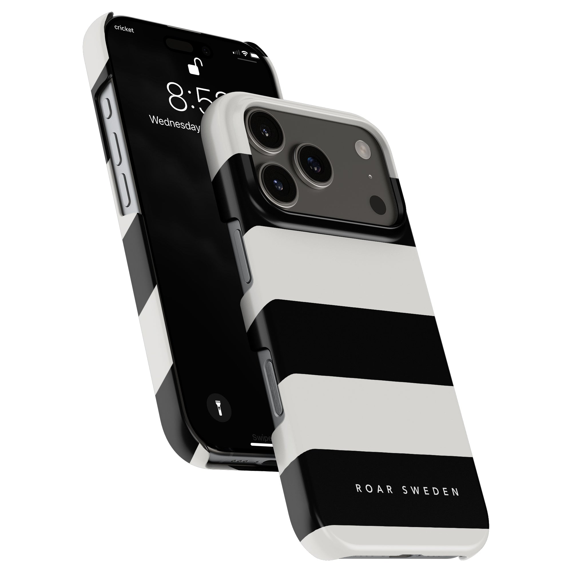 Penguin Stripes - Slim case - Roar Sweden