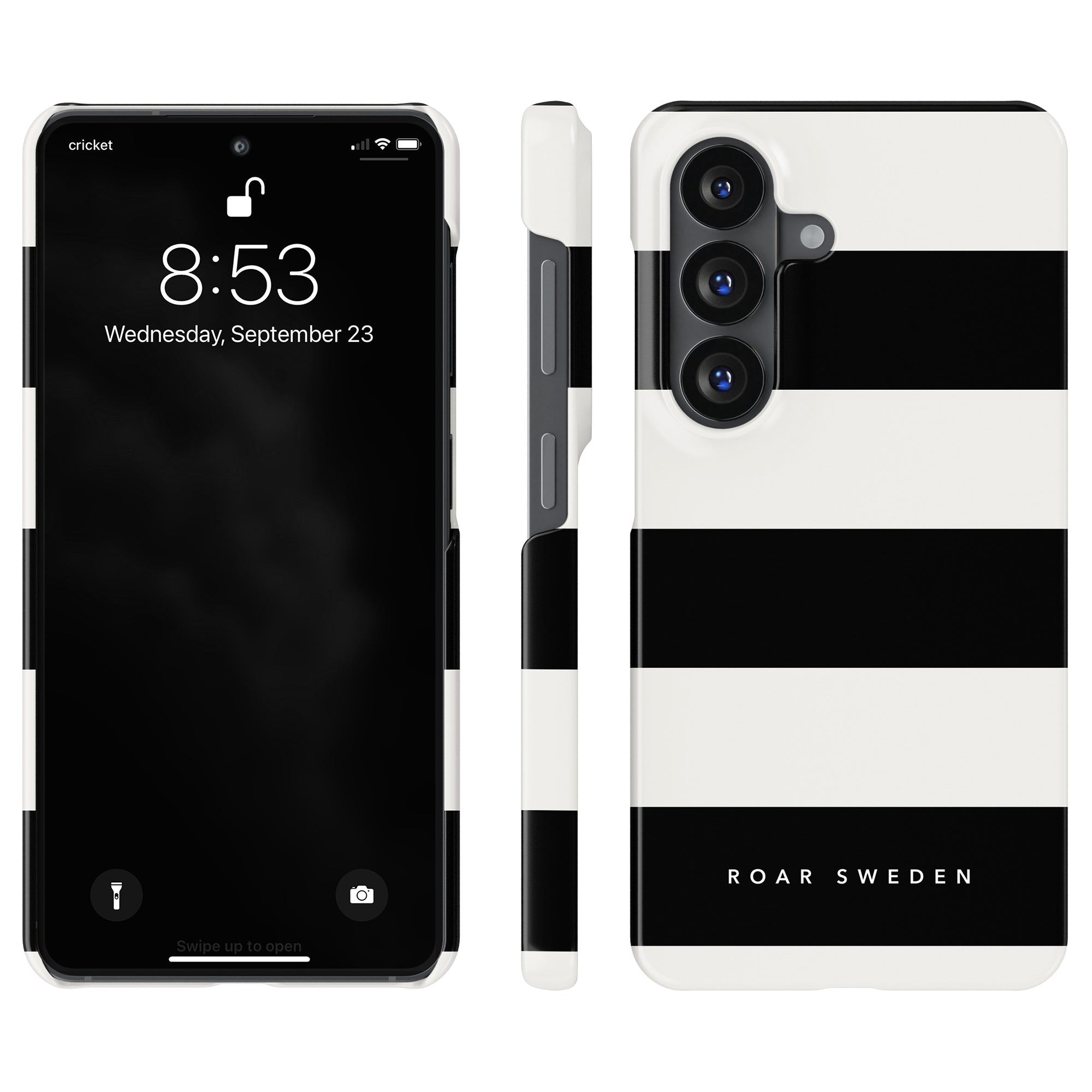 Penguin Stripes - Slim case - Roar Sweden