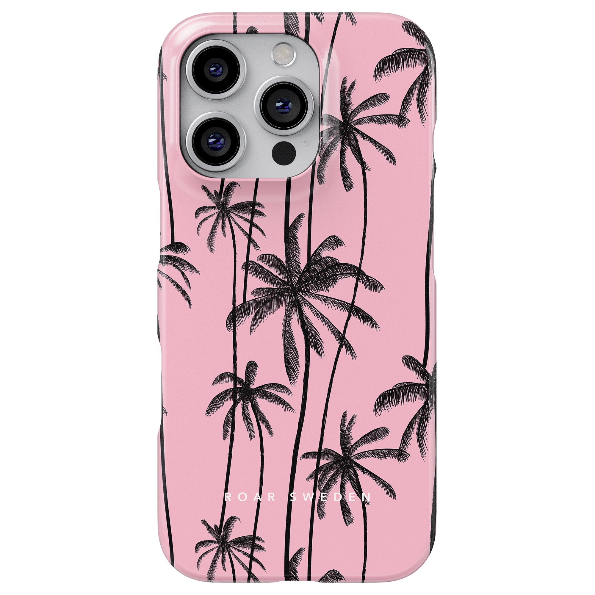 Slim mobilskal – Pink Palms