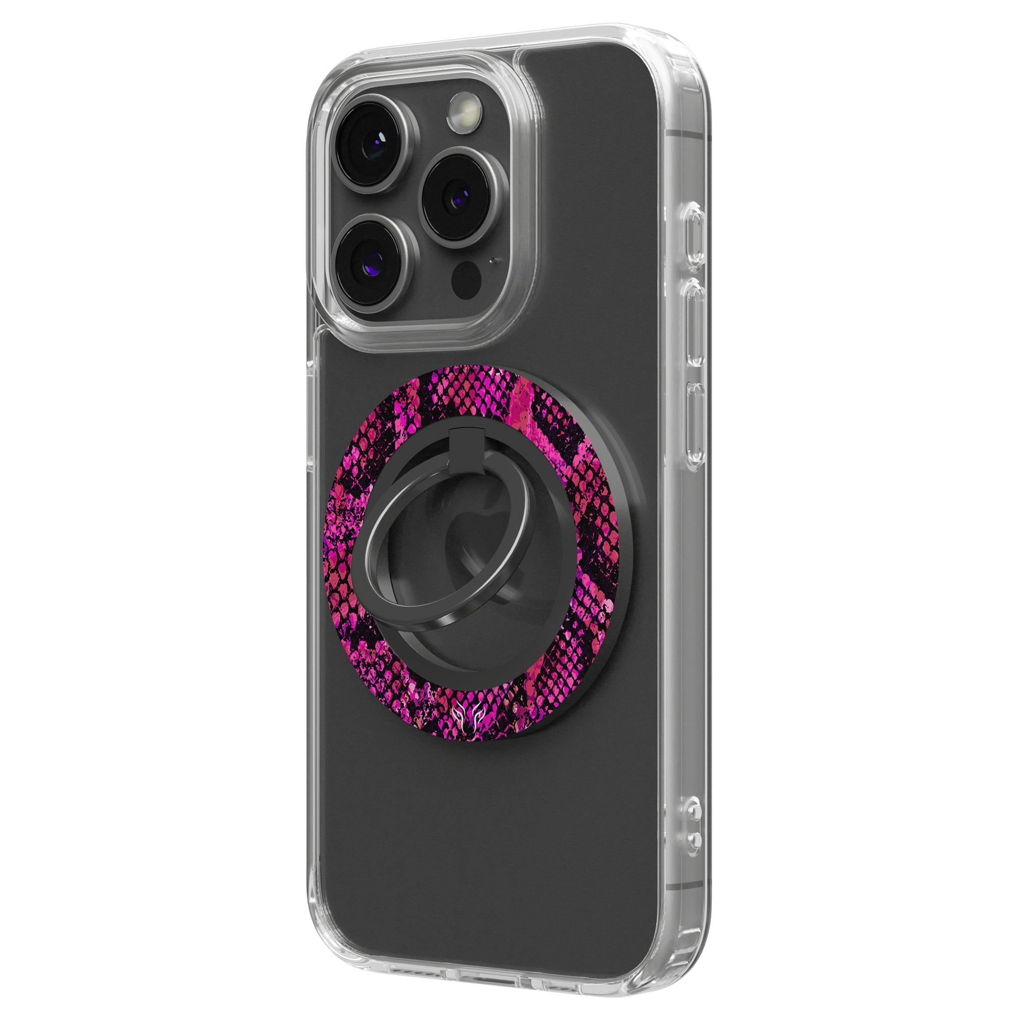 Pink Snake - Magnetring – magnetring för mobil