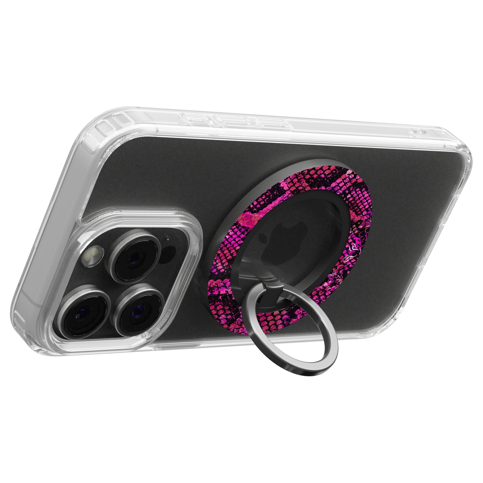 Pink Snake - Magnetring – magnetring för mobil