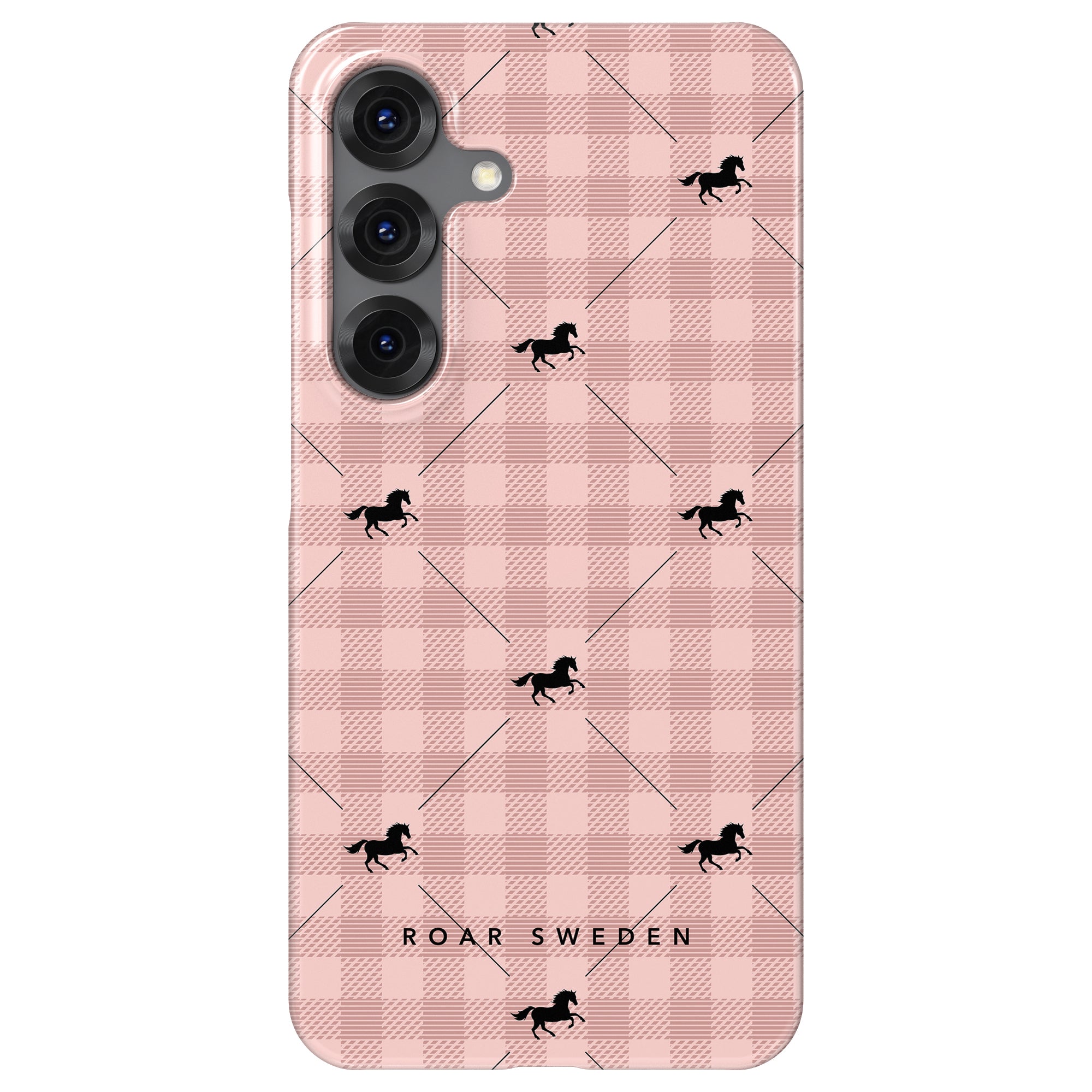 Plaid Horse Rosy - Slim case - Roar Sweden