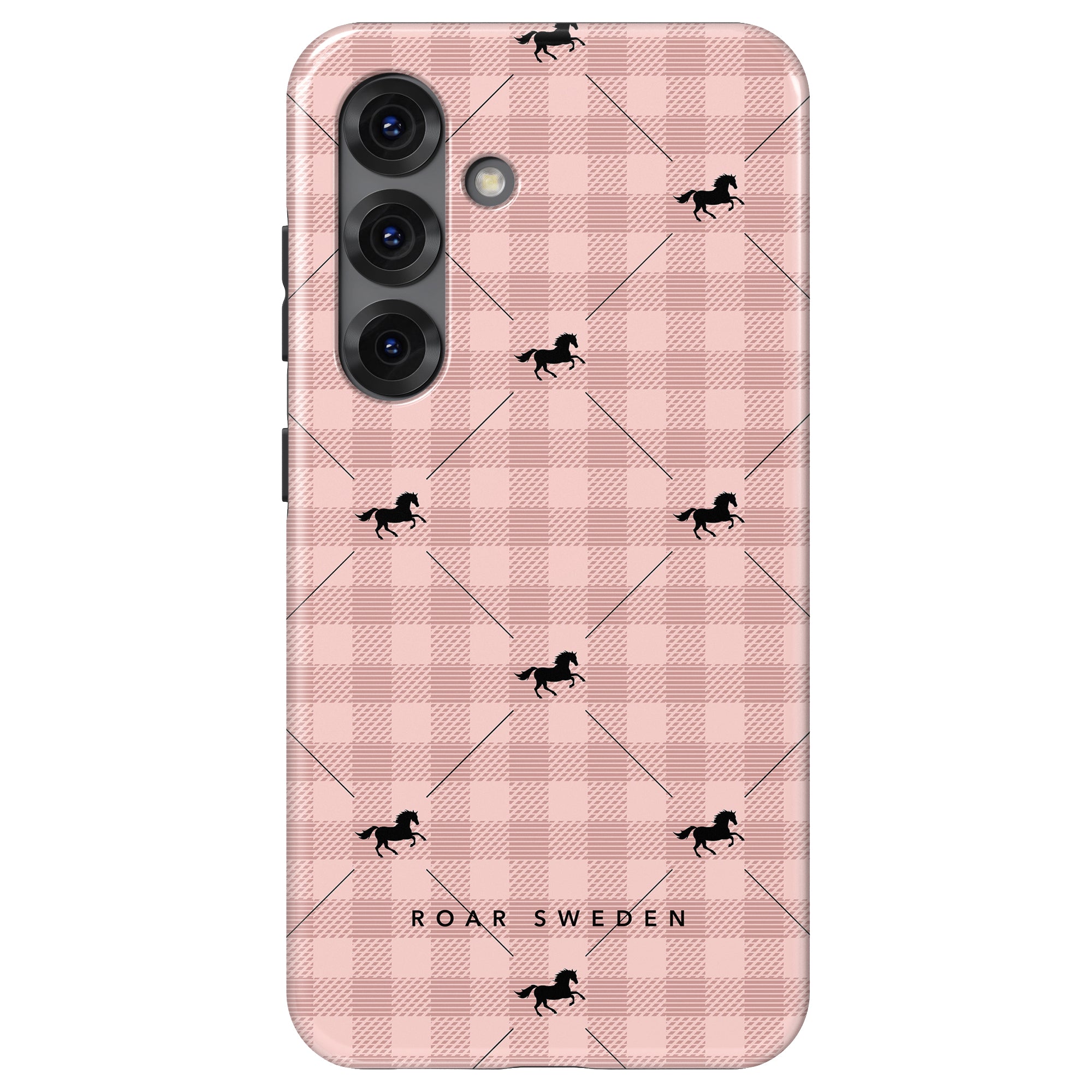 Plaid Horse Rosy - Tough Case - Roar Sweden