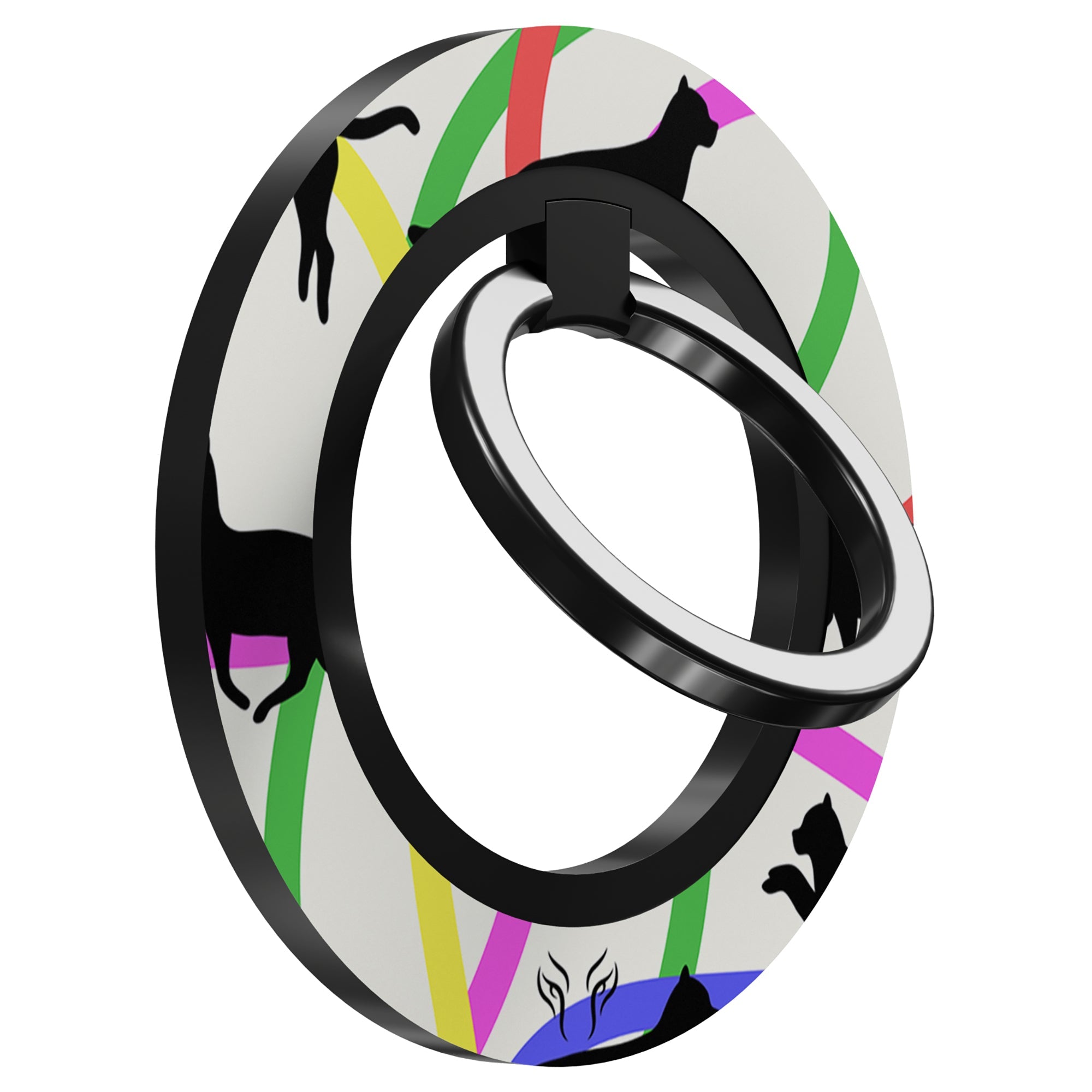 Playful Kitten - Magnetring – magnetring för mobil