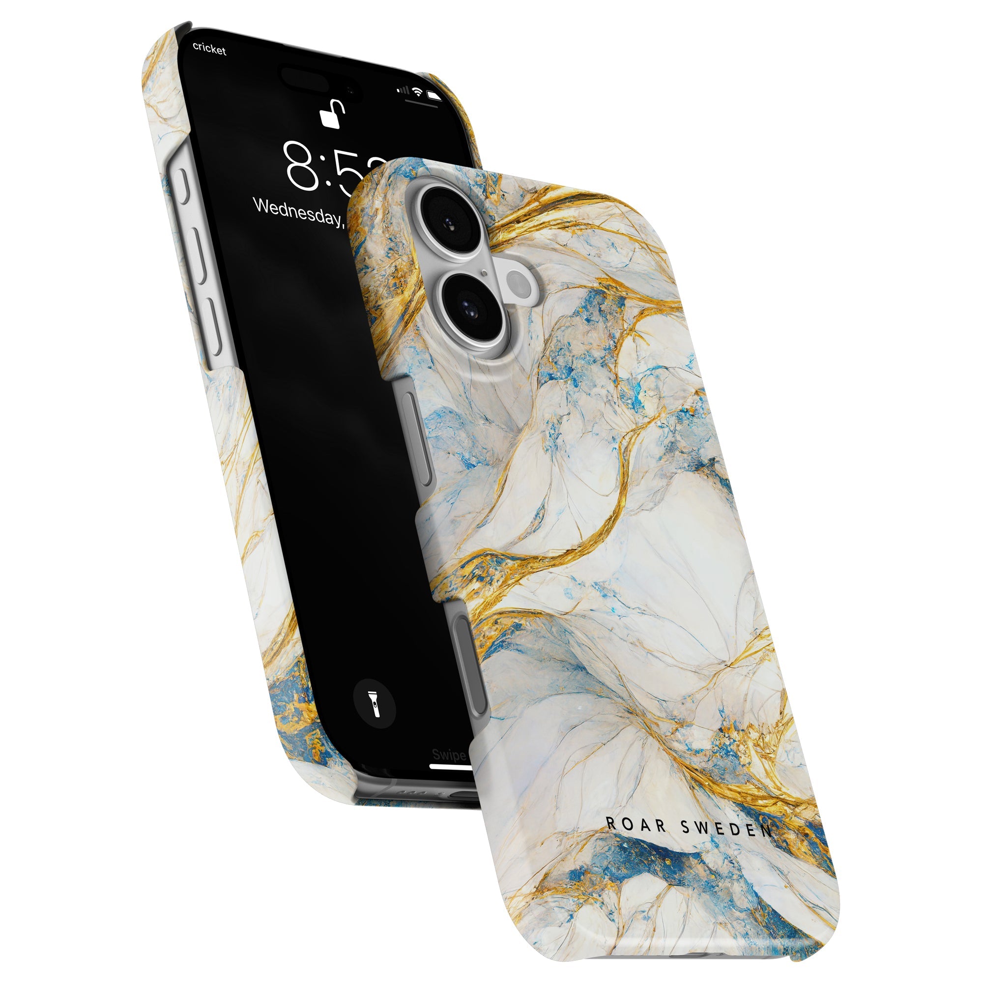 Slim mobilskal – Queen Marble