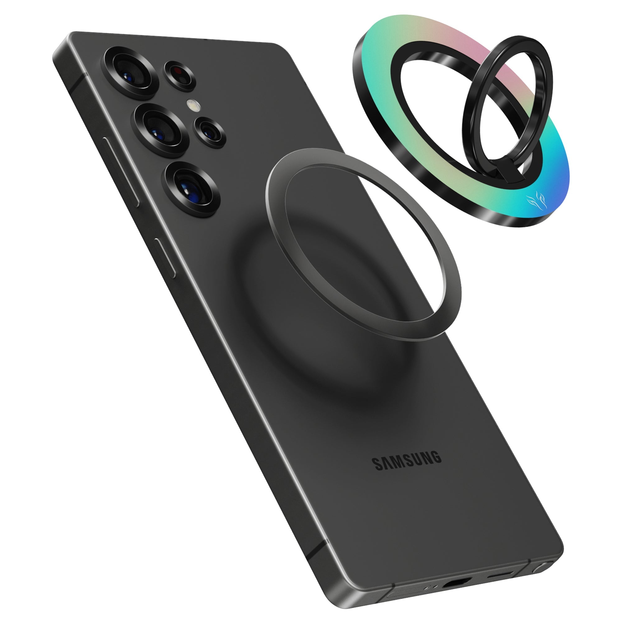 Rainbow - Magnetring – magnetring för mobil