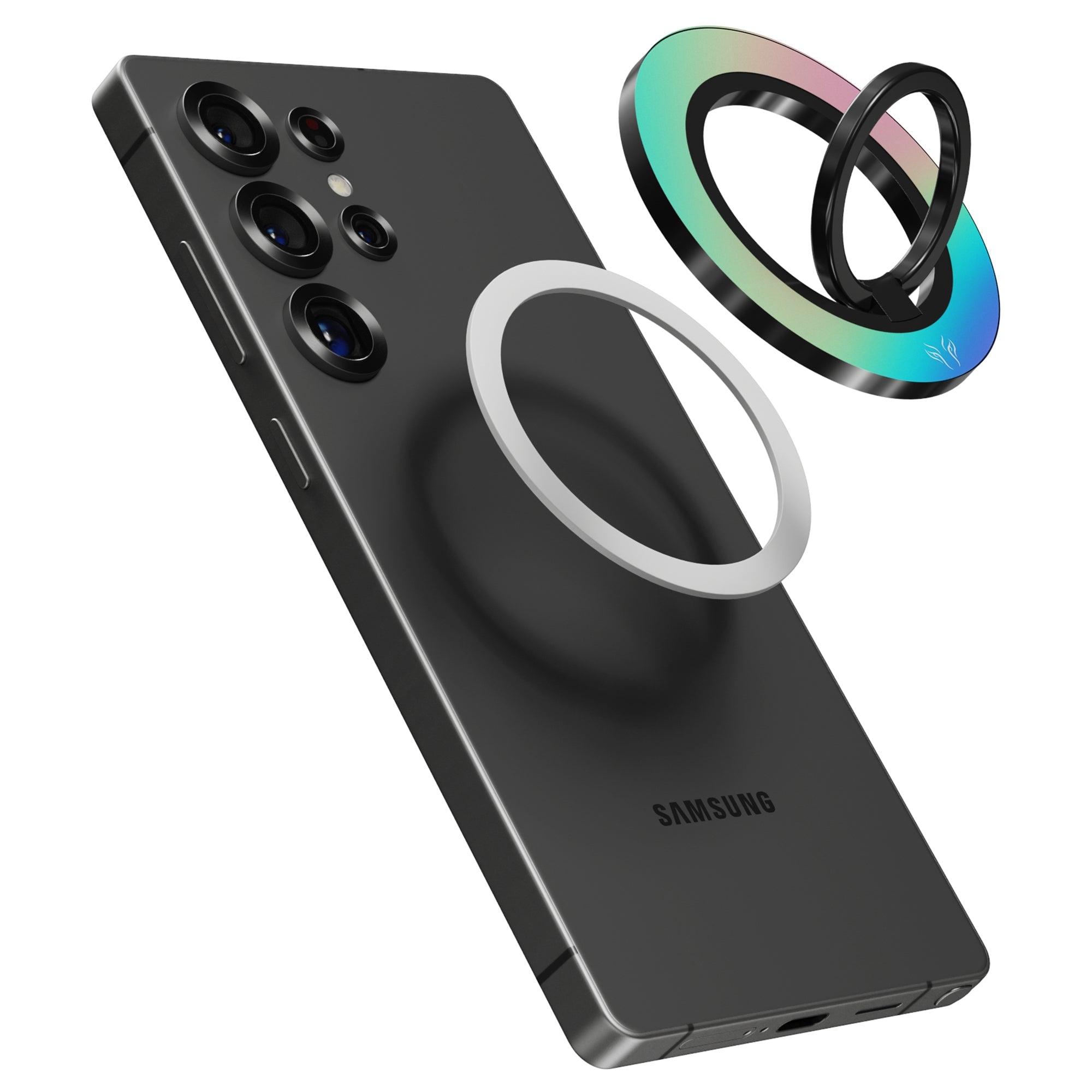 Rainbow - Magnetring – magnetring för mobil