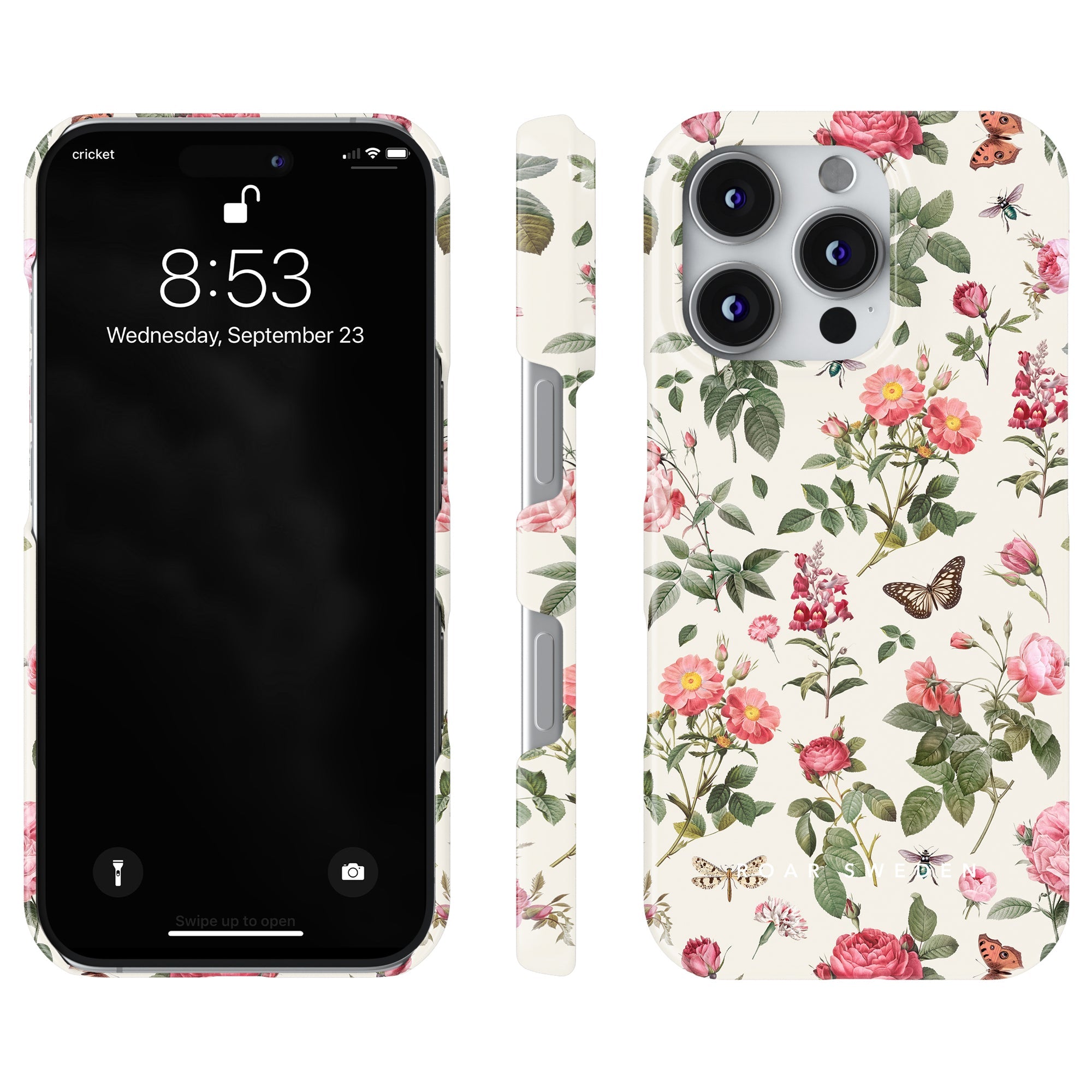 Slim mobilskal – Rose Garden