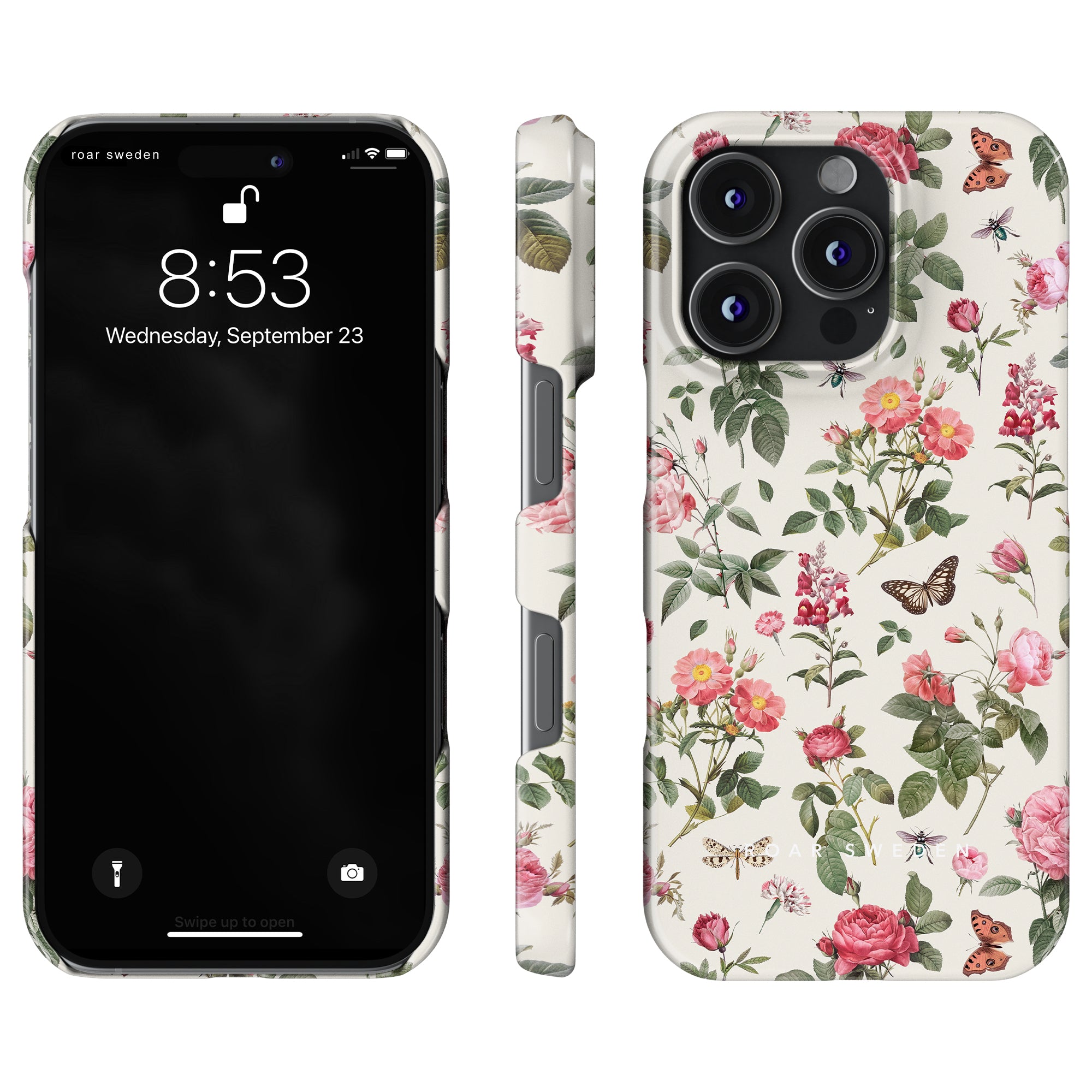 Slim mobilskal – Rose Garden