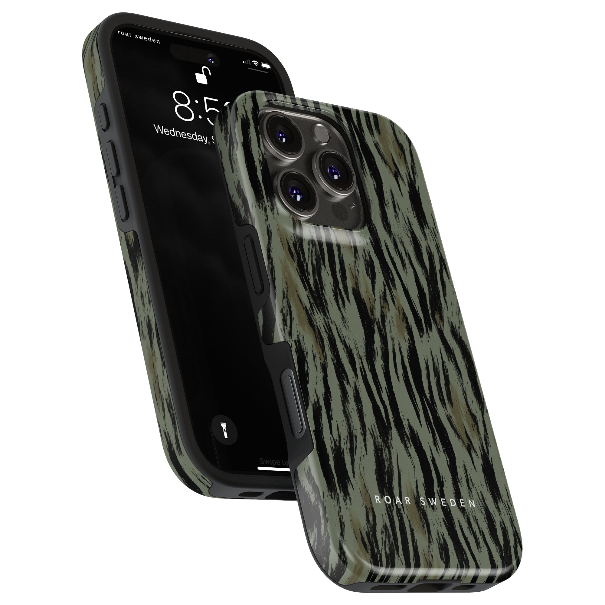 Rosepine Stripes - Tough Case - Roar Sweden