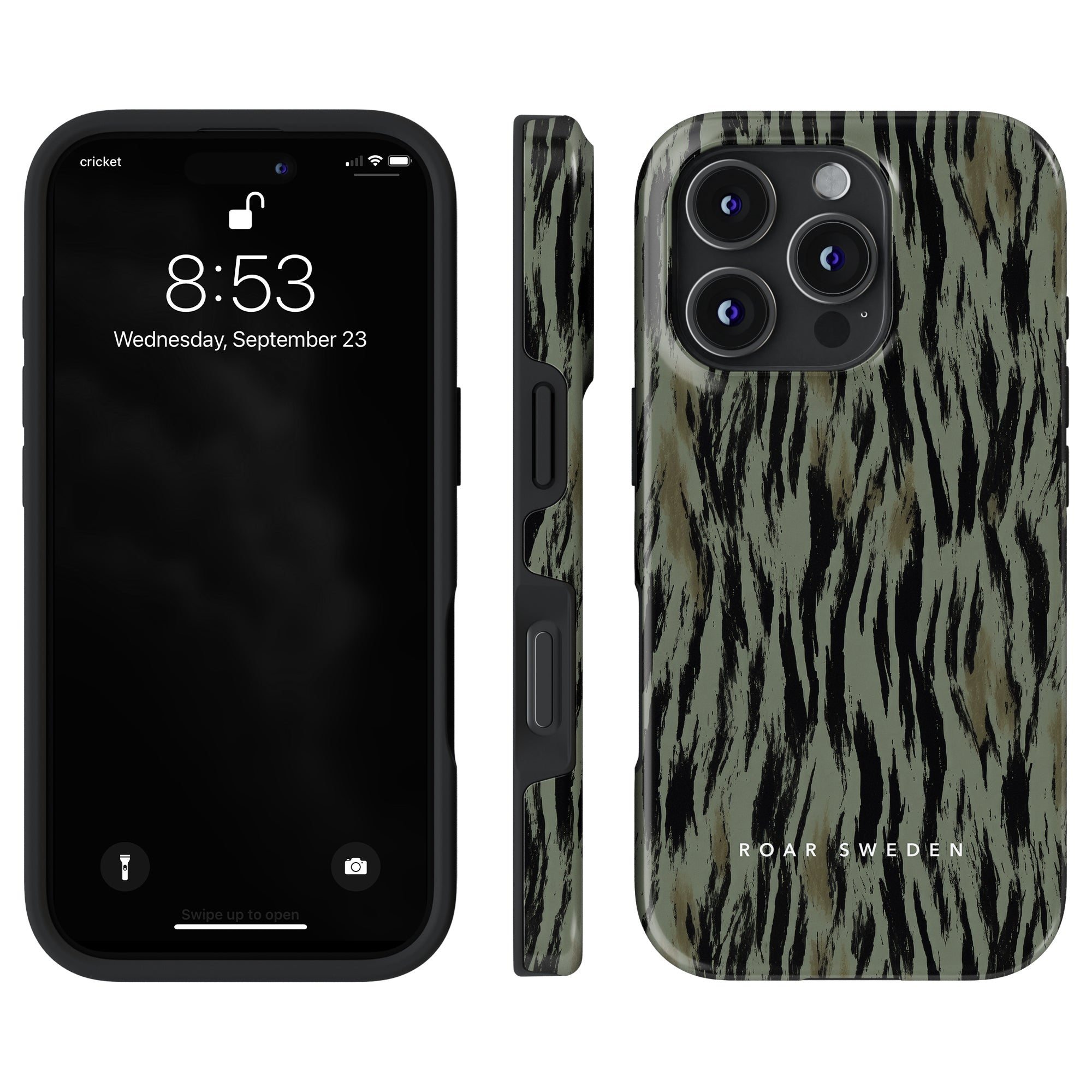 Rosepine Stripes - Tough Case - Roar Sweden