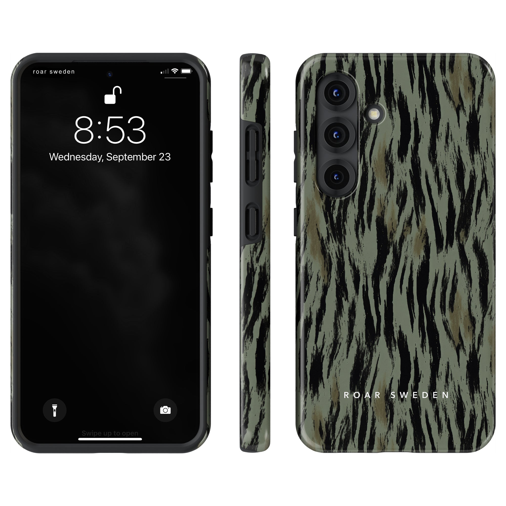 Rosepine Stripes - Tough Case - Roar Sweden