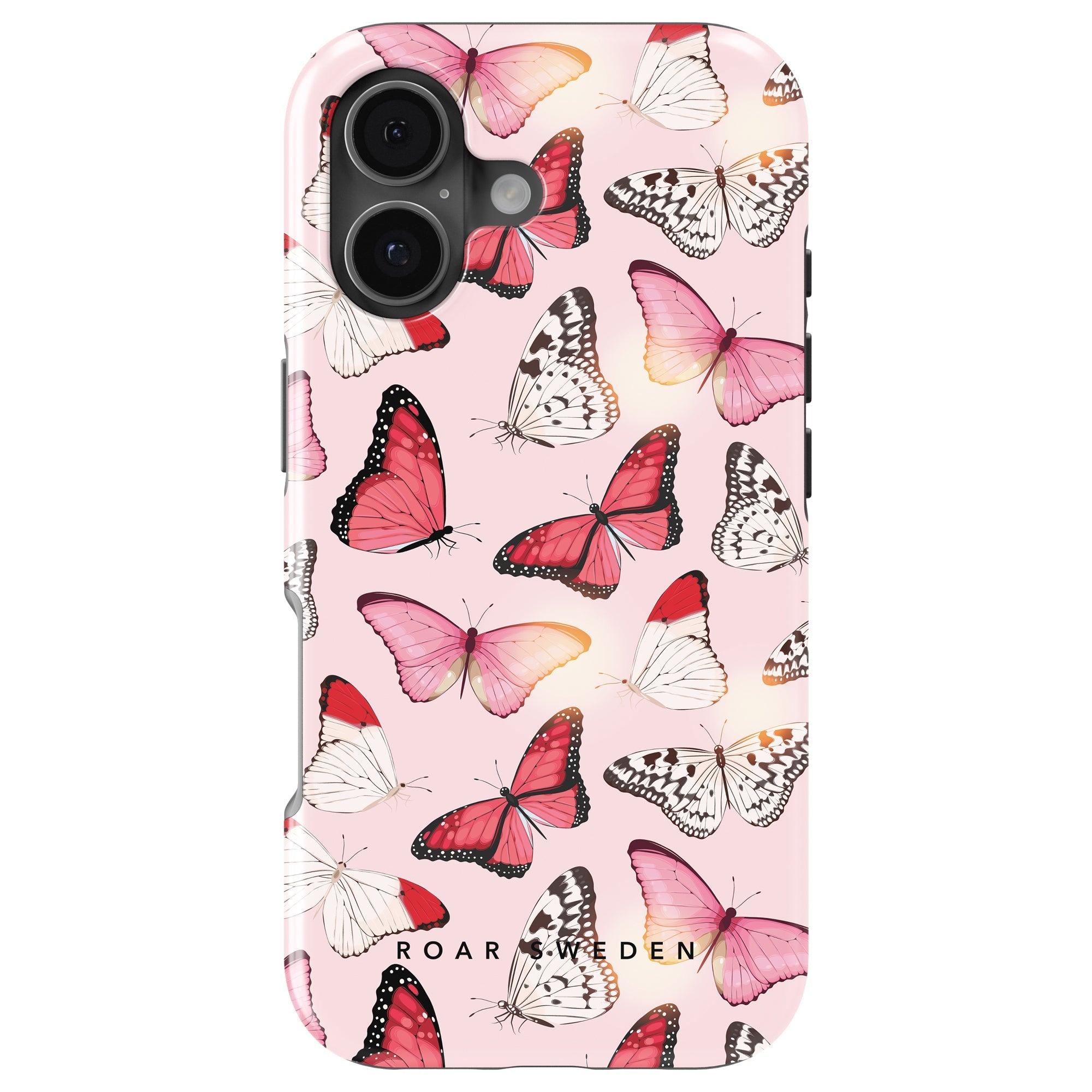 Tough mobilskal – Rosy Butterflies